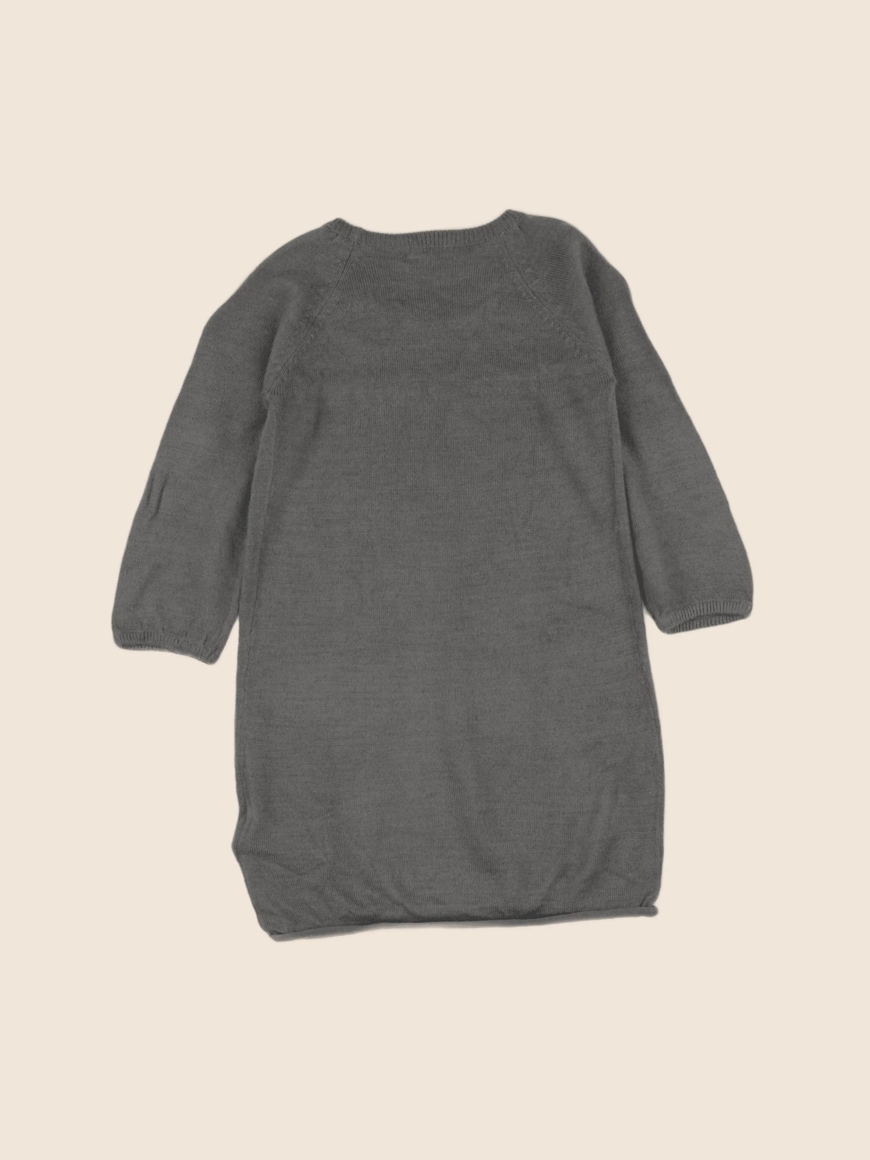 Vertbaudet - robe gris - 6 ans