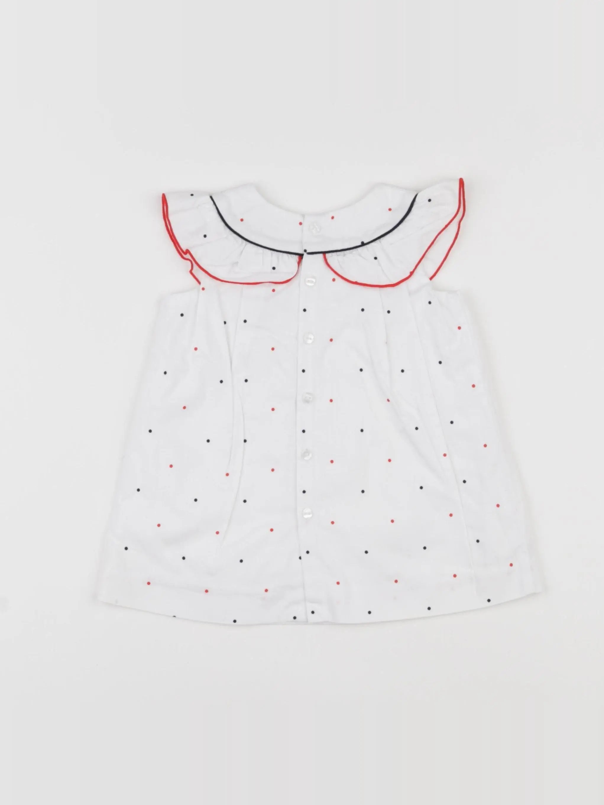 Jacadi - robe blanc - 6 mois