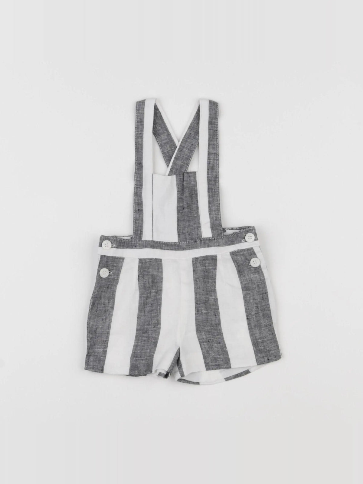 Gocco - salopette gris - 3/6 mois