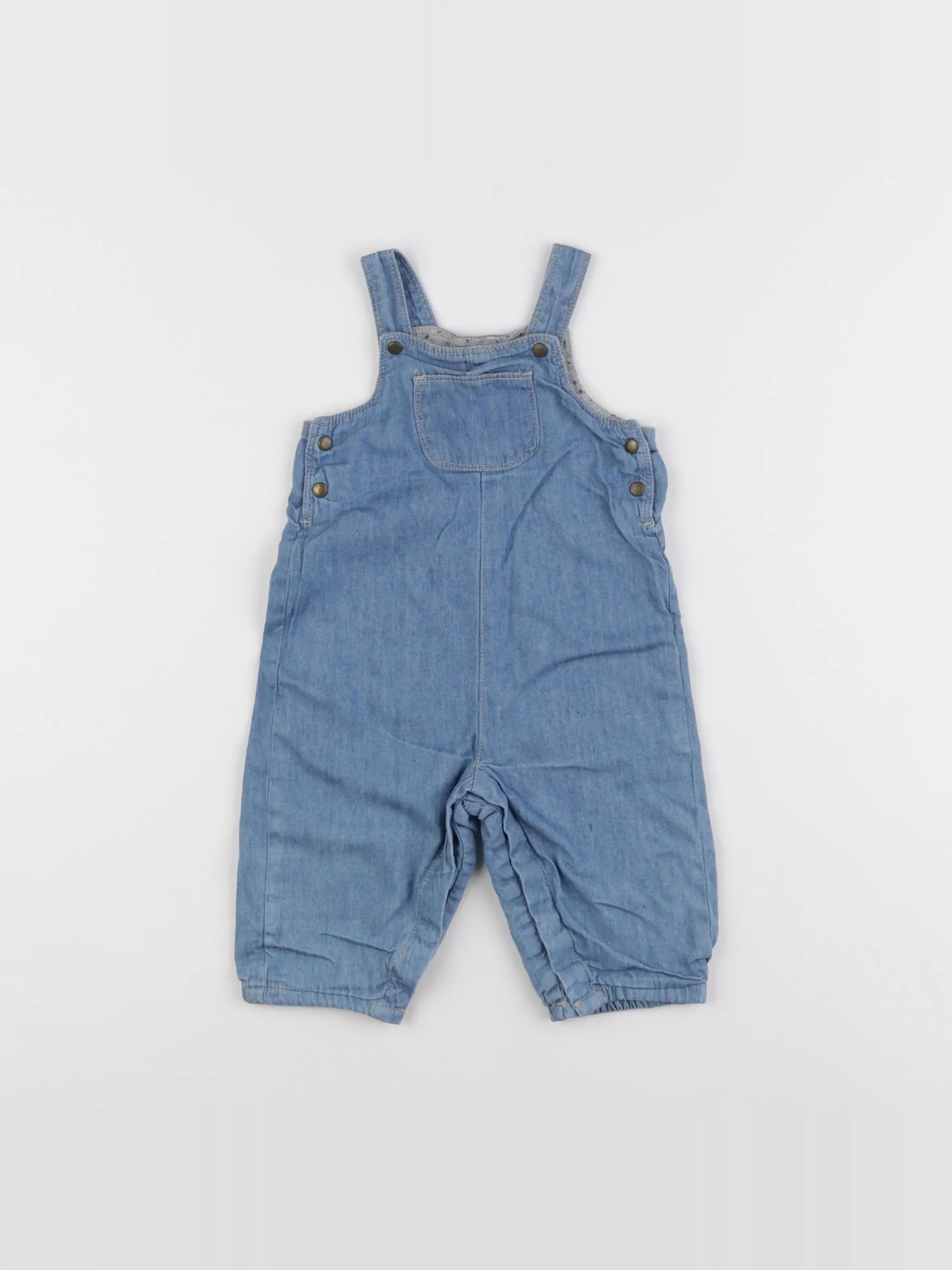 Boutchou - combinaison bleu - 6 mois