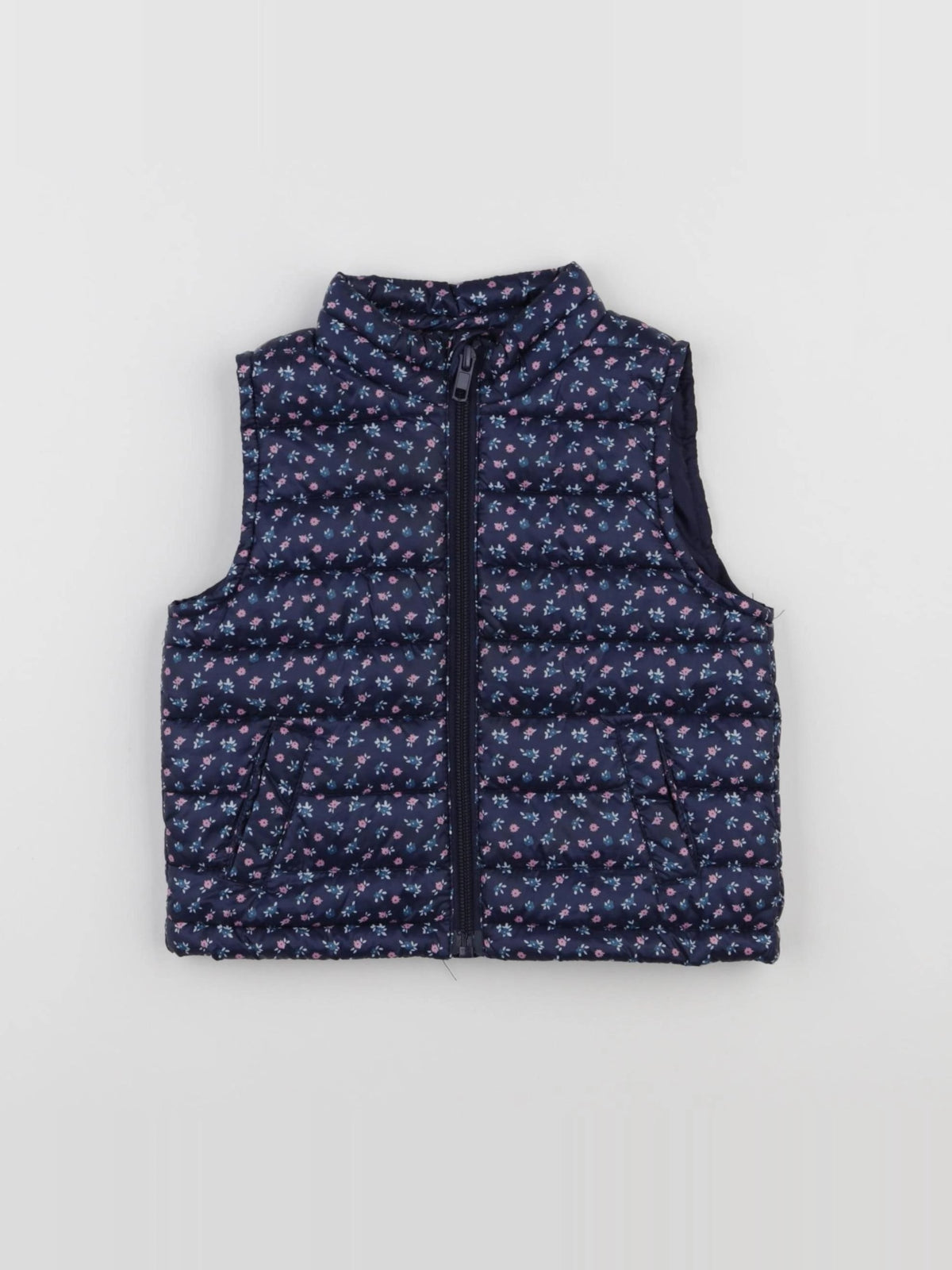 Boutchou - doudoune bleu - 12 mois