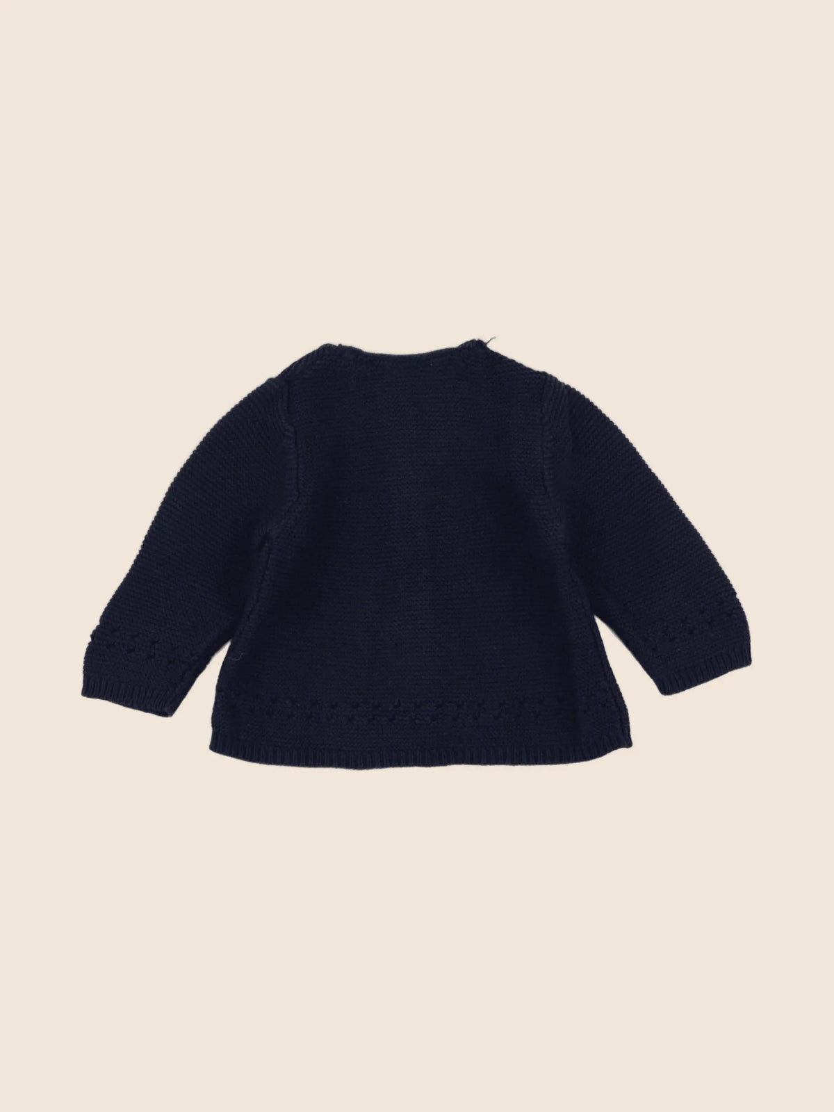 Tape à l'oeil - gilet bleu - 6 mois