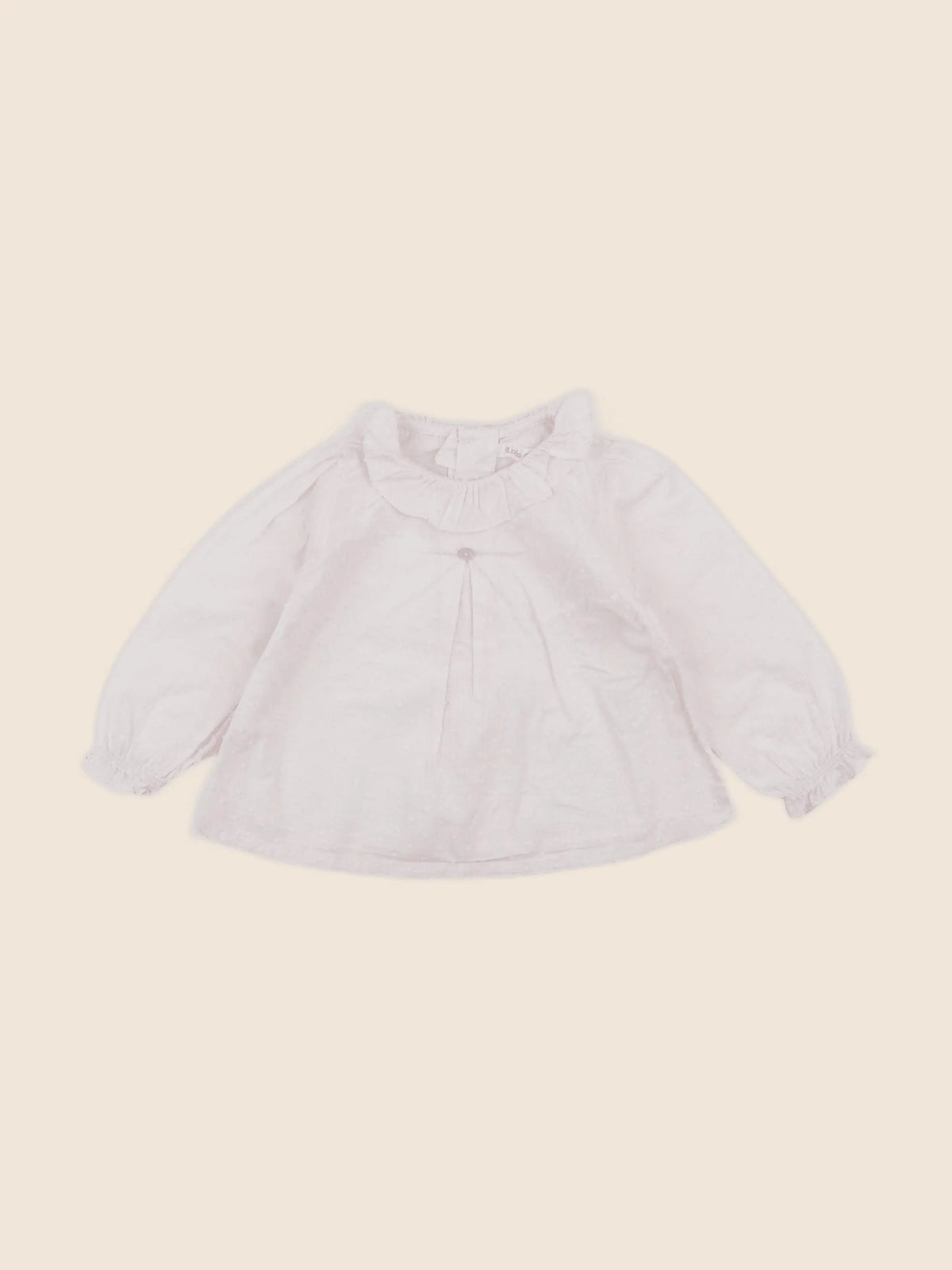 Lola Palacios - blouse rose - 12 mois