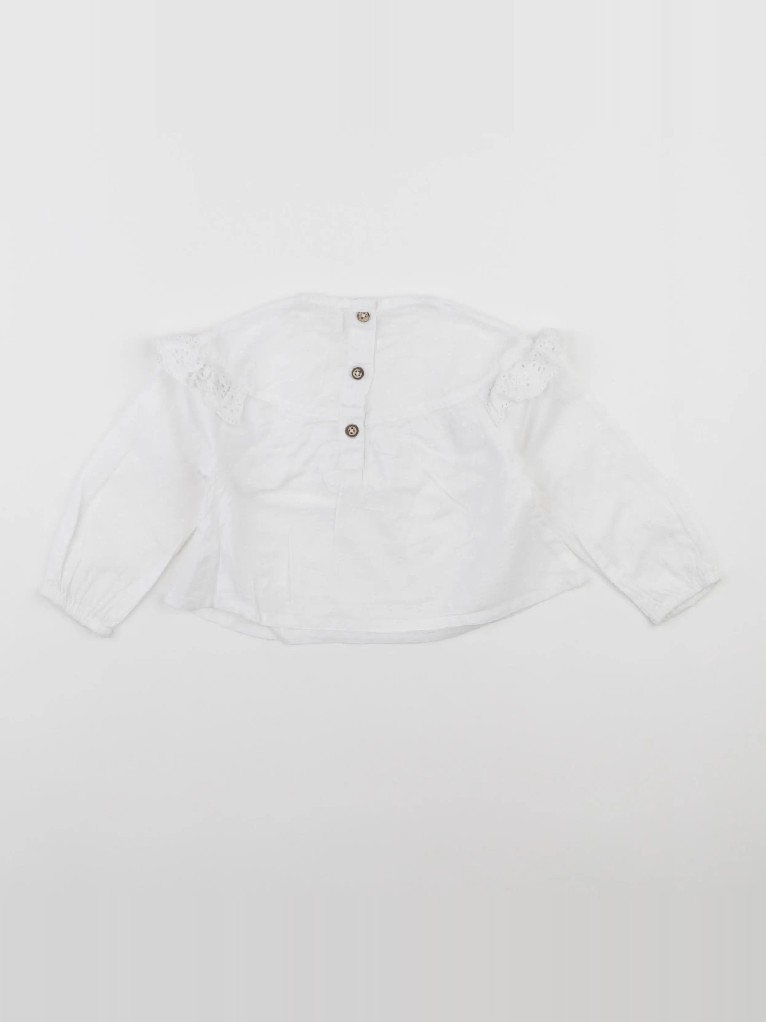 Zippy - blouse blanc - 6/9 mois