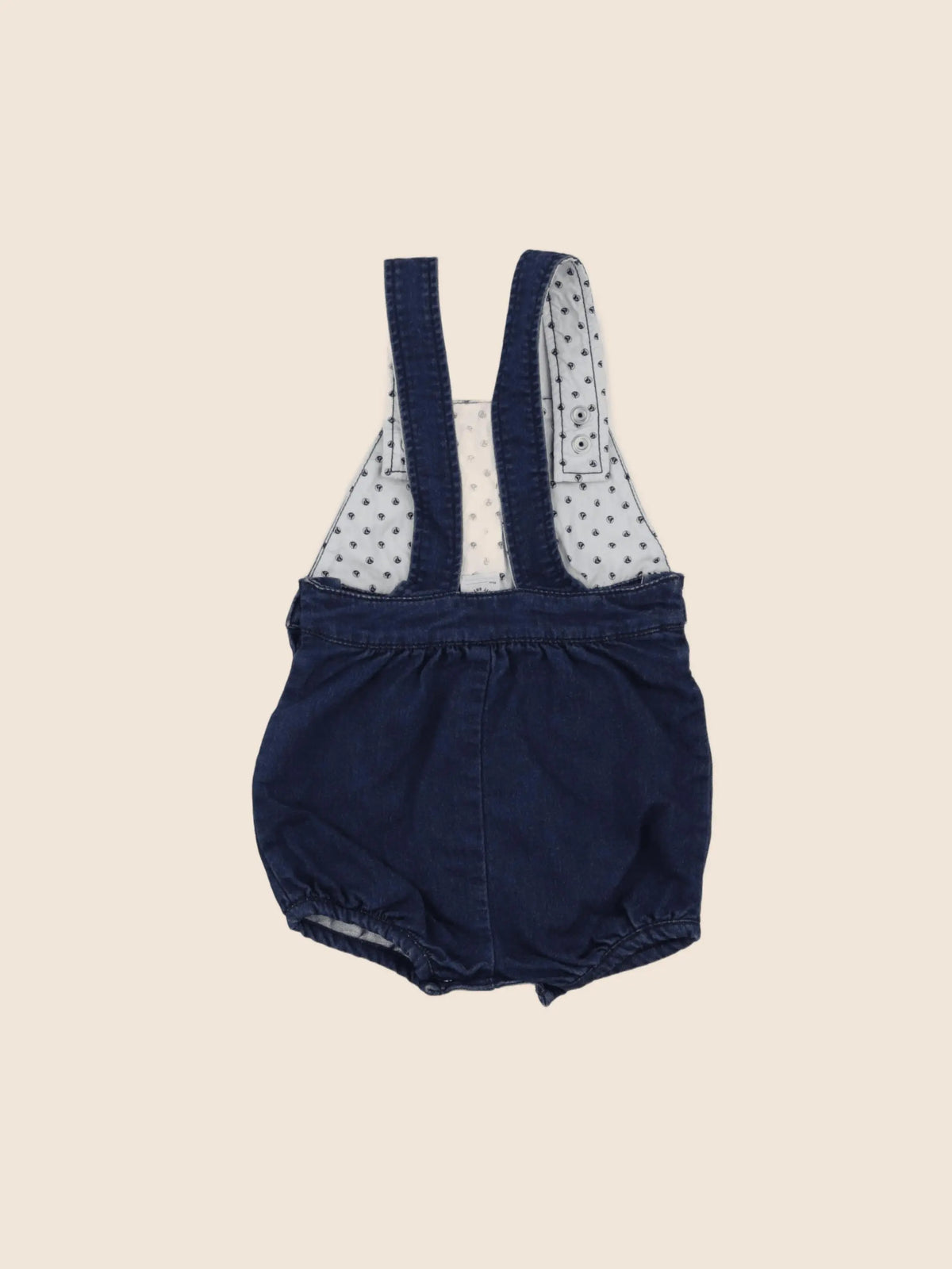 Petit Bateau - combinaison bleu - 12 mois