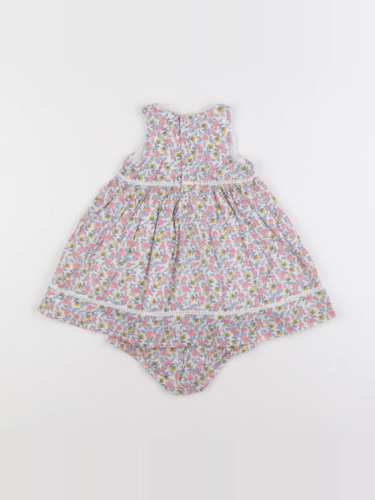 Boutchou - robe multicolore - 6 mois