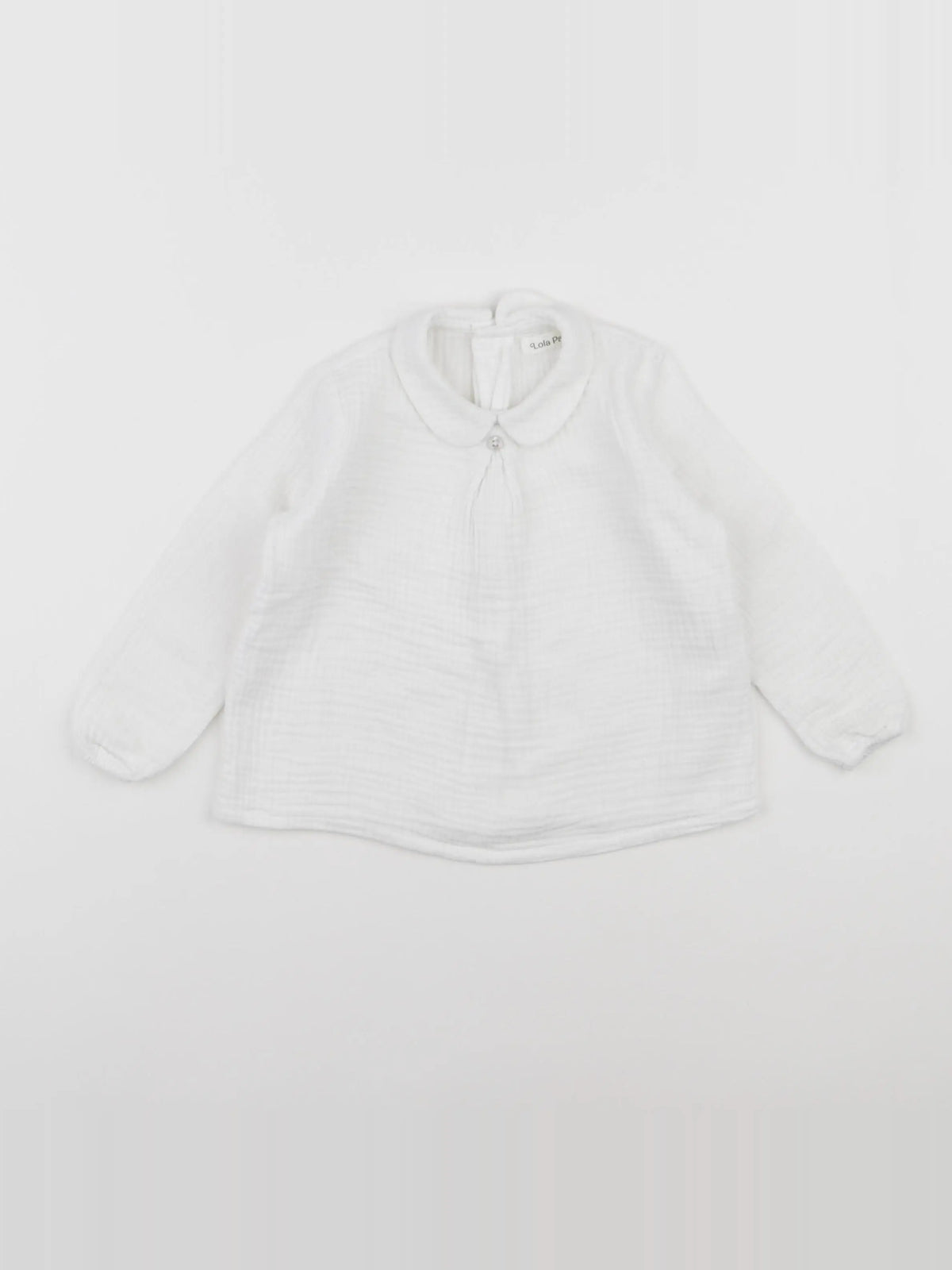 Lola Palacios - blouse blanc - 12 mois