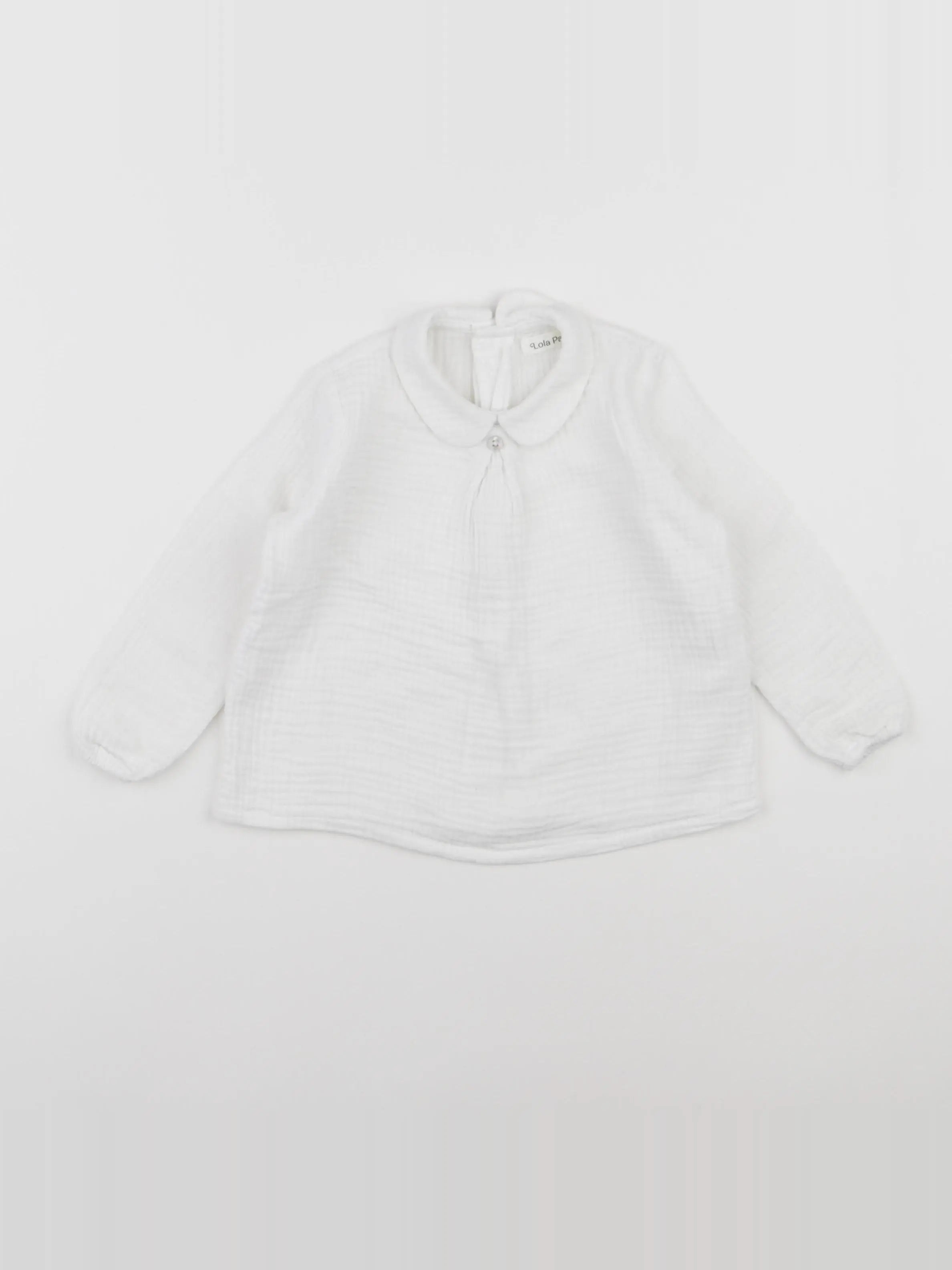Lola Palacios - blouse blanc - 12 mois