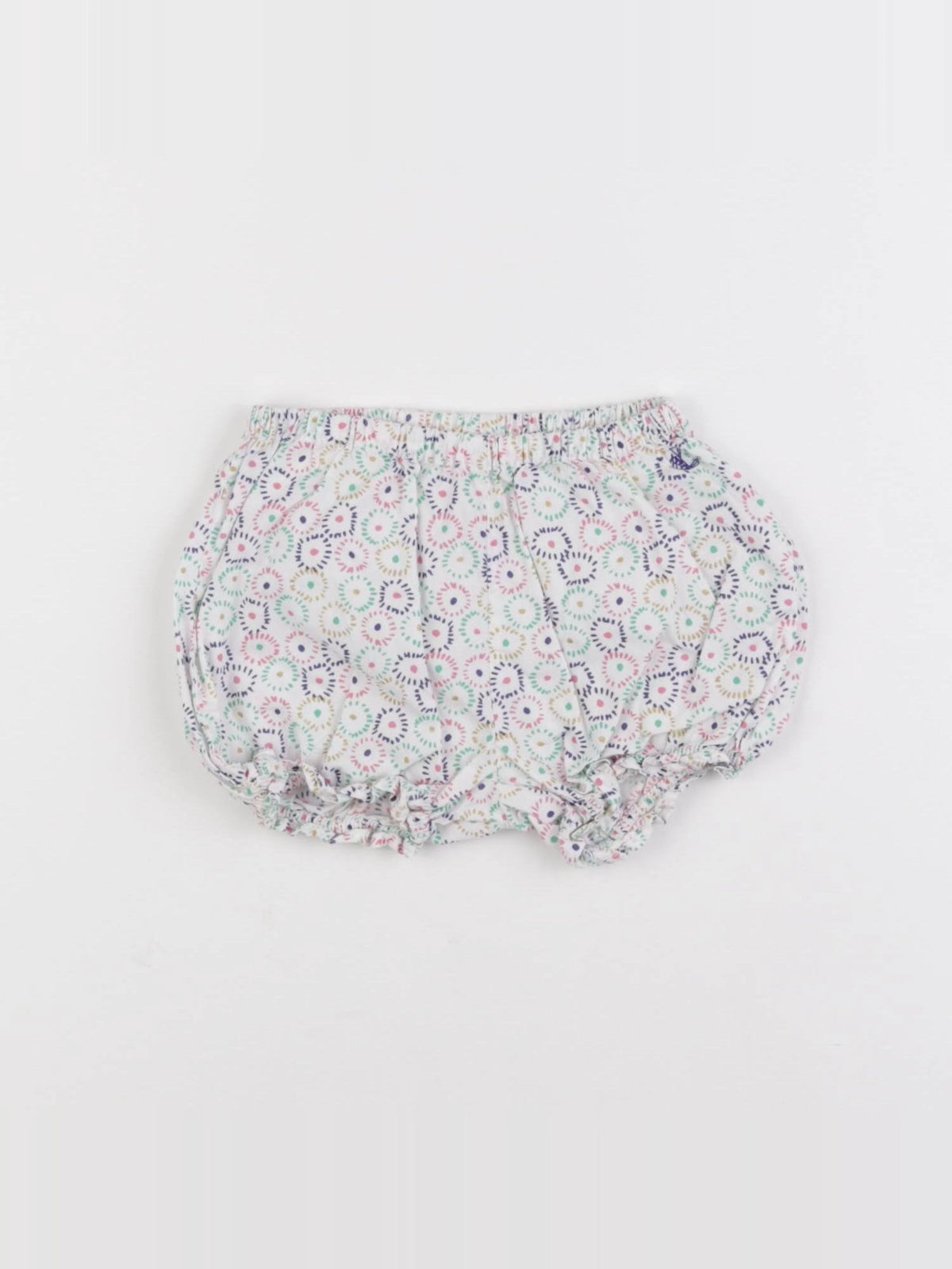 Petit Bateau - bloomer multicolore - 6 mois