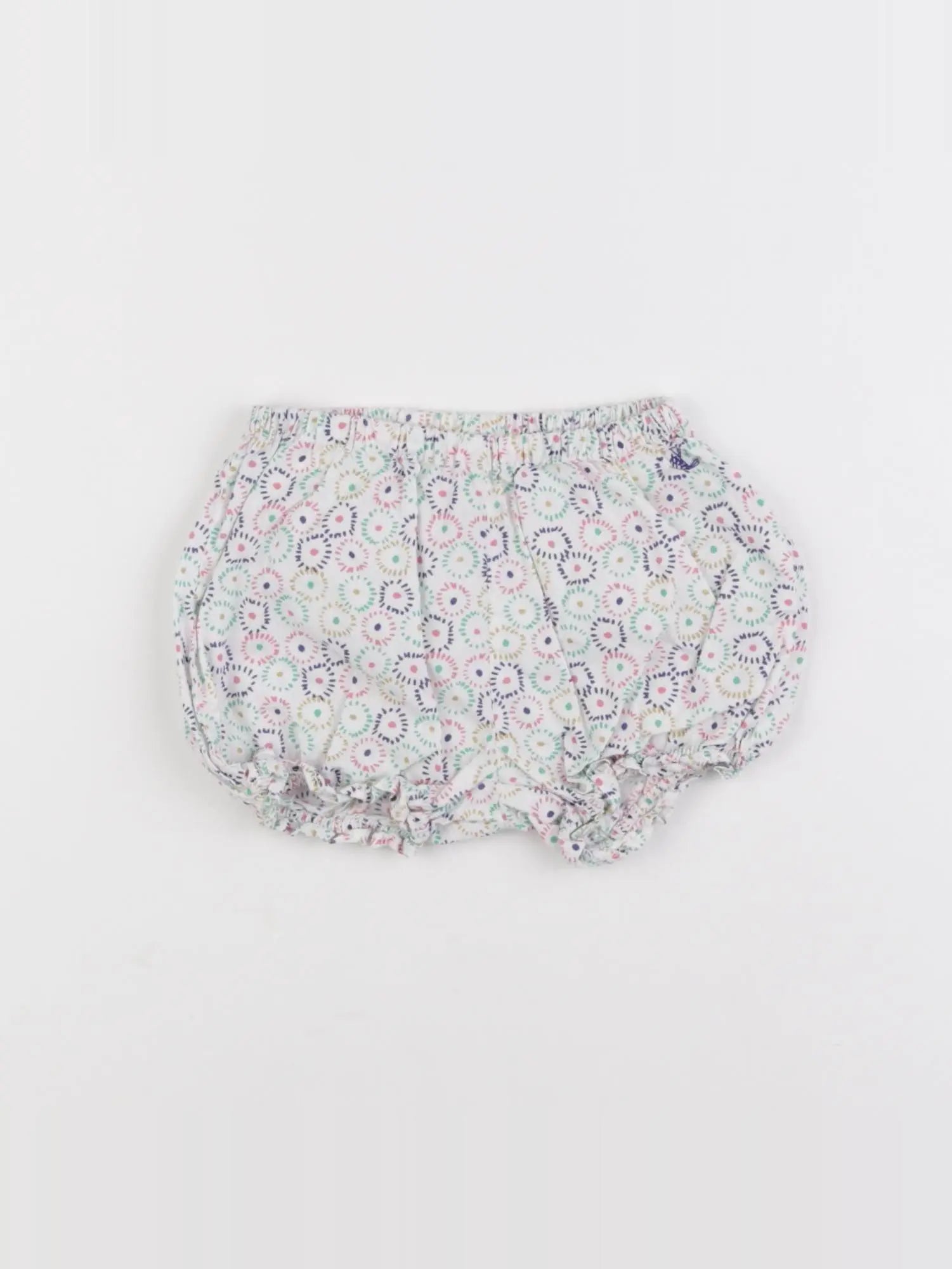 Petit Bateau - bloomer multicolore - 6 mois