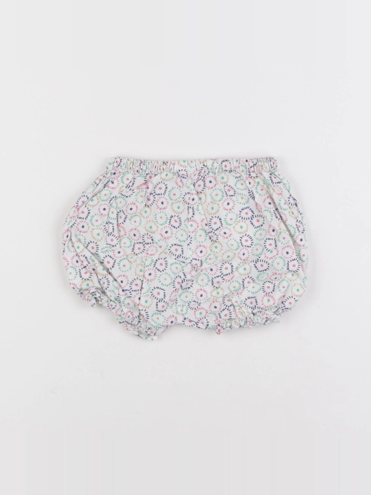 Petit Bateau - bloomer multicolore - 6 mois