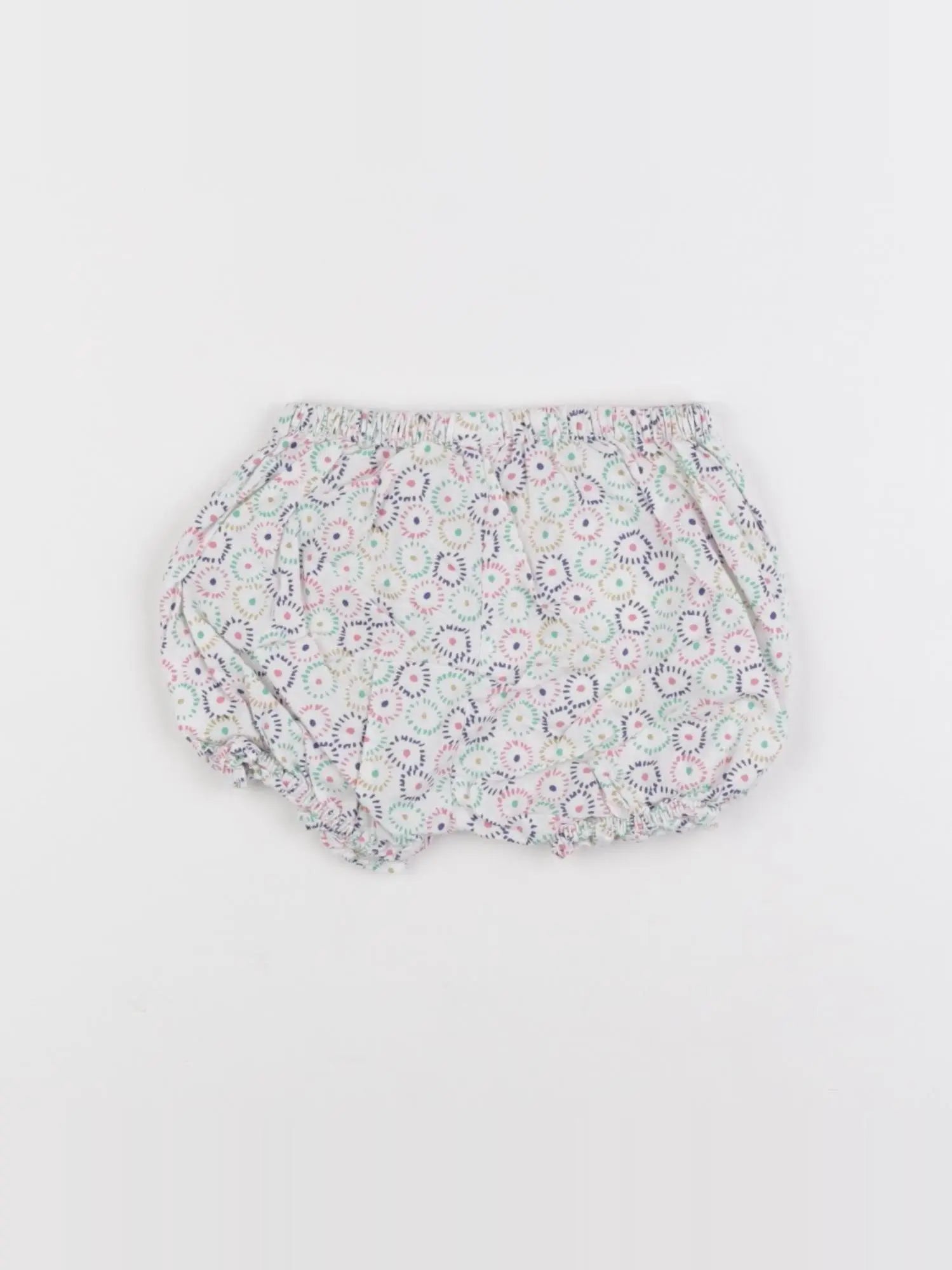 Petit Bateau - bloomer multicolore - 6 mois
