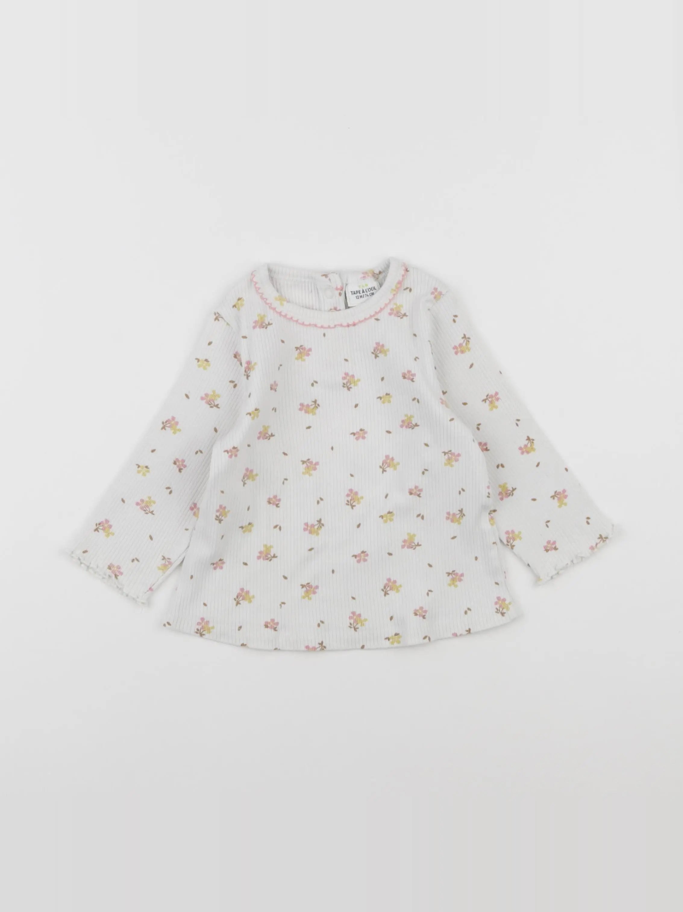 Tape à l'oeil - tee-shirt beige - 12 mois