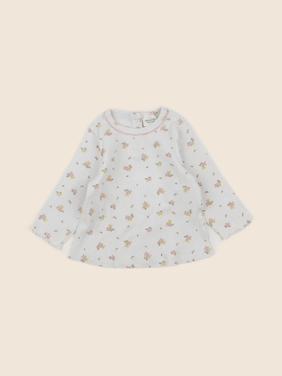Tape à l'oeil - tee-shirt beige - 12 mois