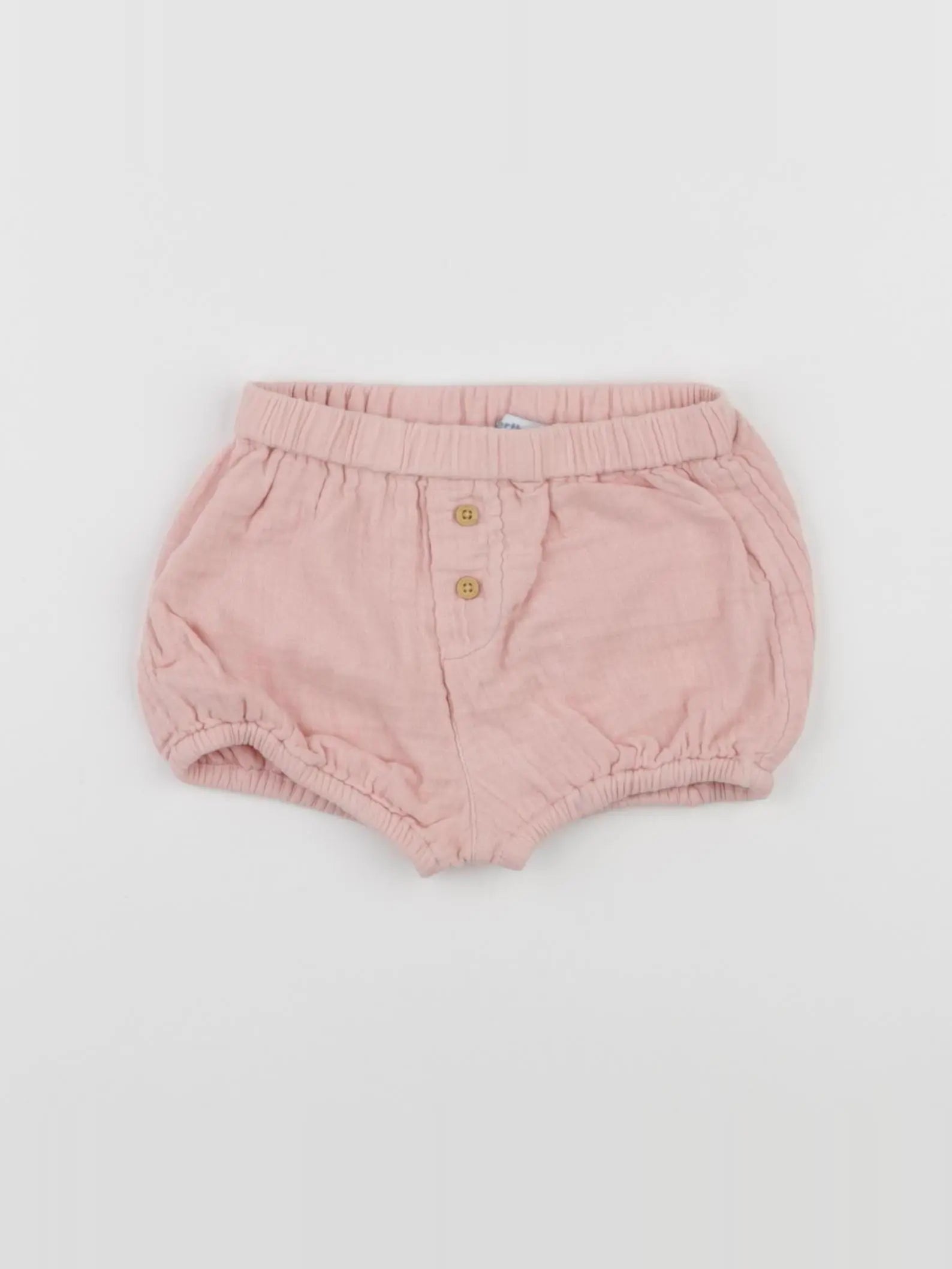 Vertbaudet - bloomer rose - 12 mois