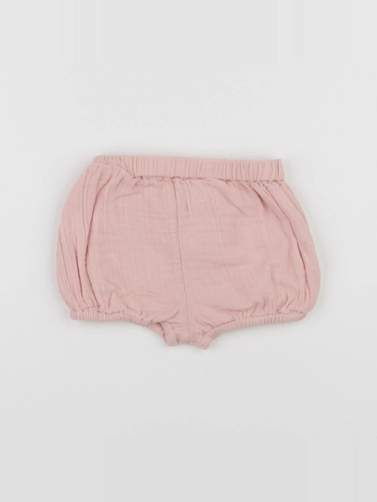 Vertbaudet - bloomer rose - 12 mois