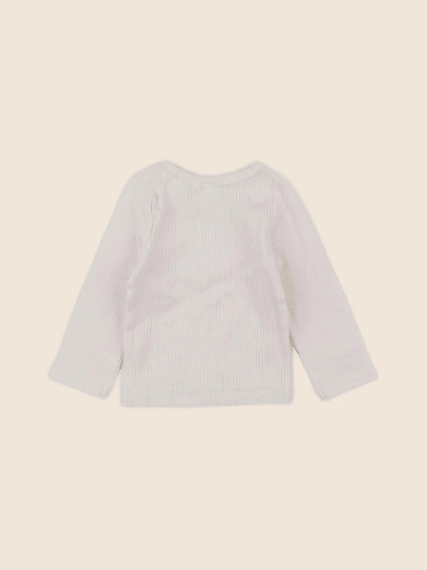 H&M - tee-shirt beige - 3 mois