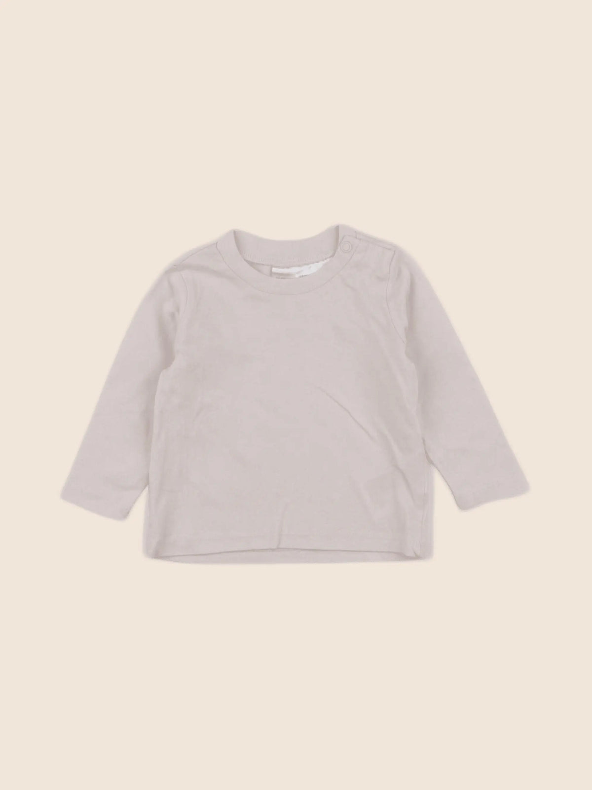 H&M - tee-shirt beige - 3 mois