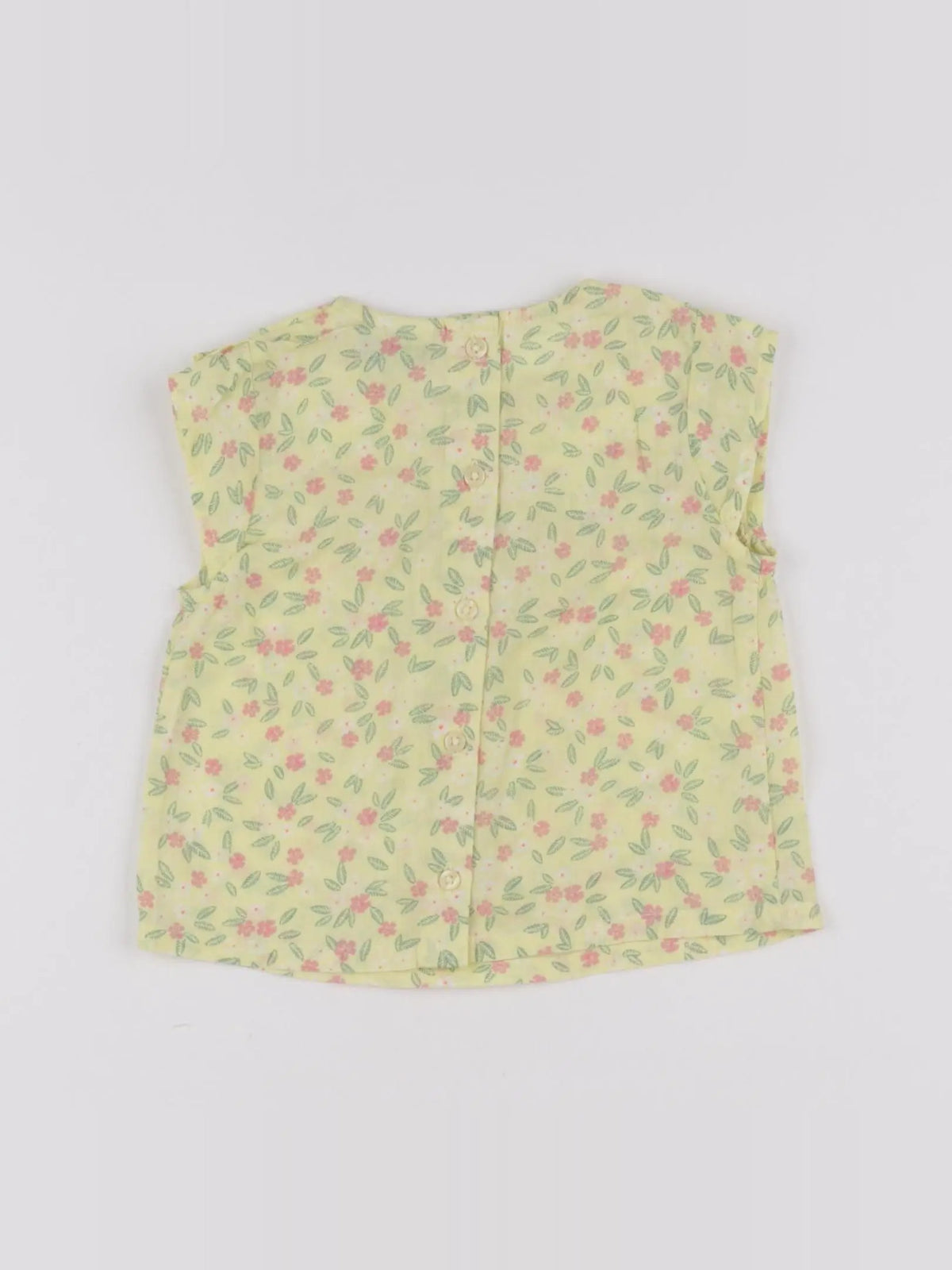 Tape à l'oeil - blouse jaune - 6 mois