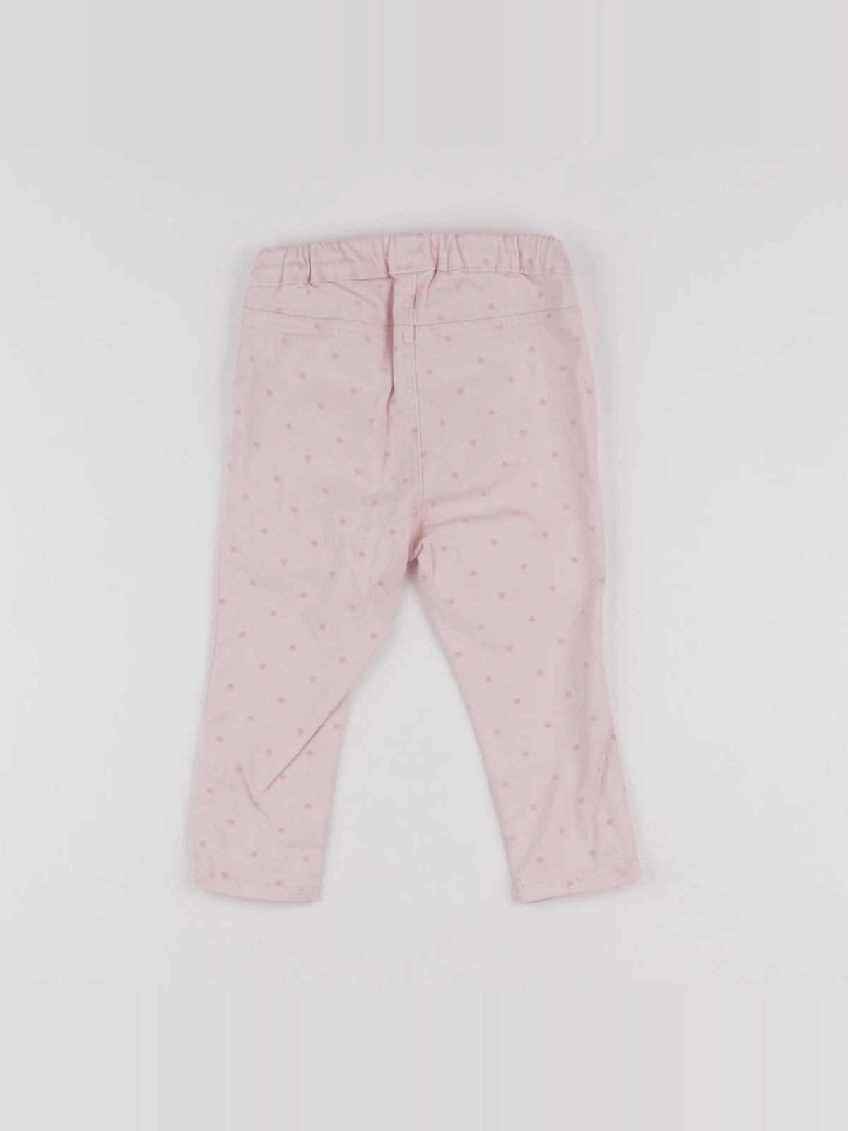 H&M - jegging rose - 9/12 mois