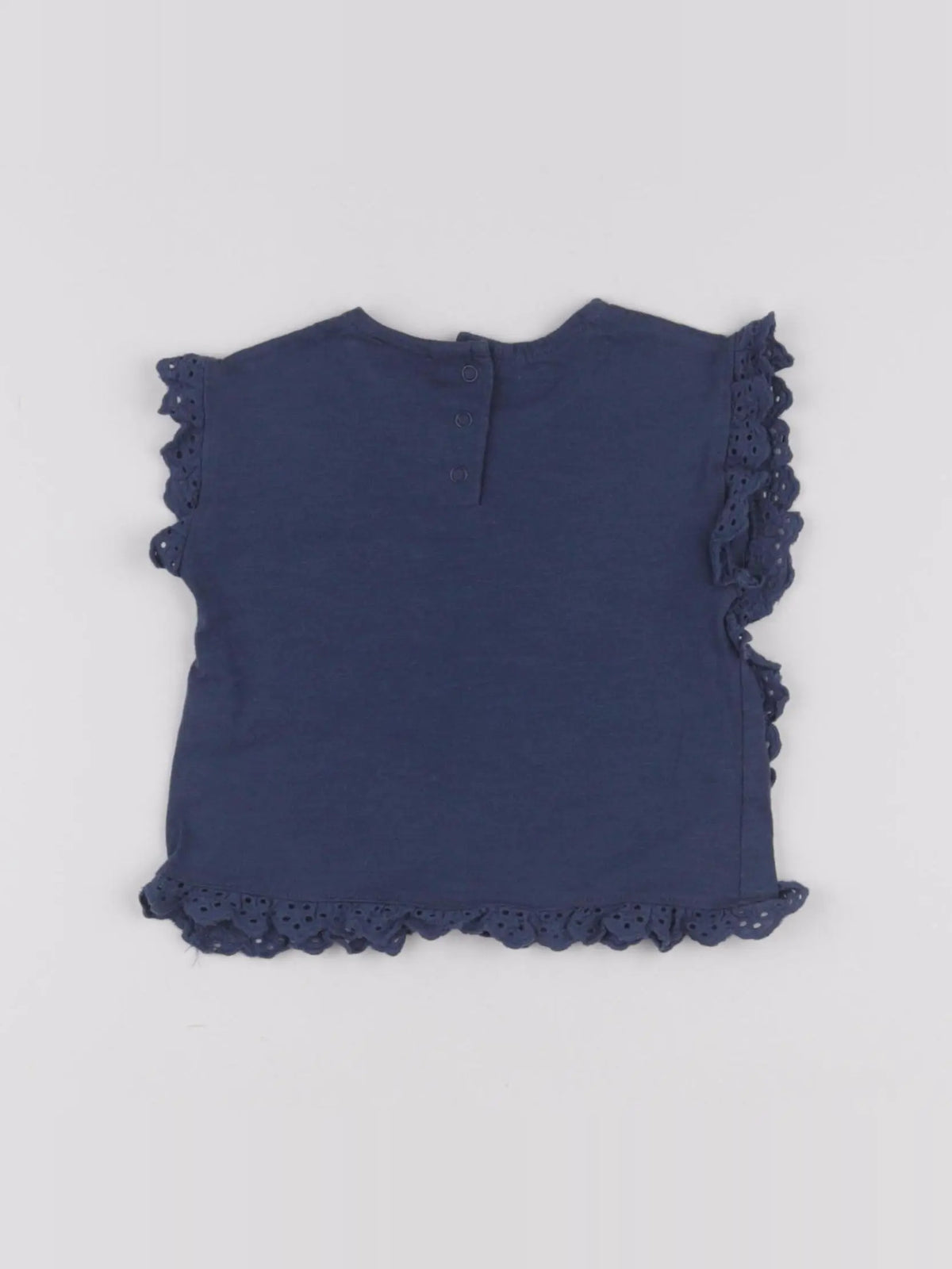 Tape à l'oeil - tee-shirt bleu - 6 mois