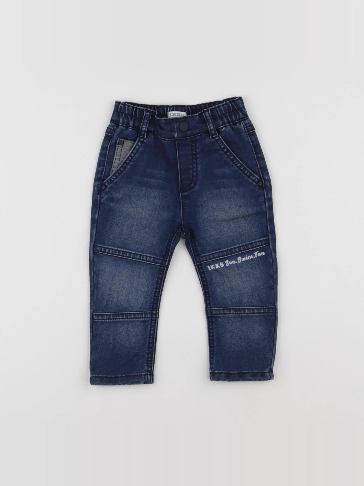 IKKS - jegging bleu - 12 mois