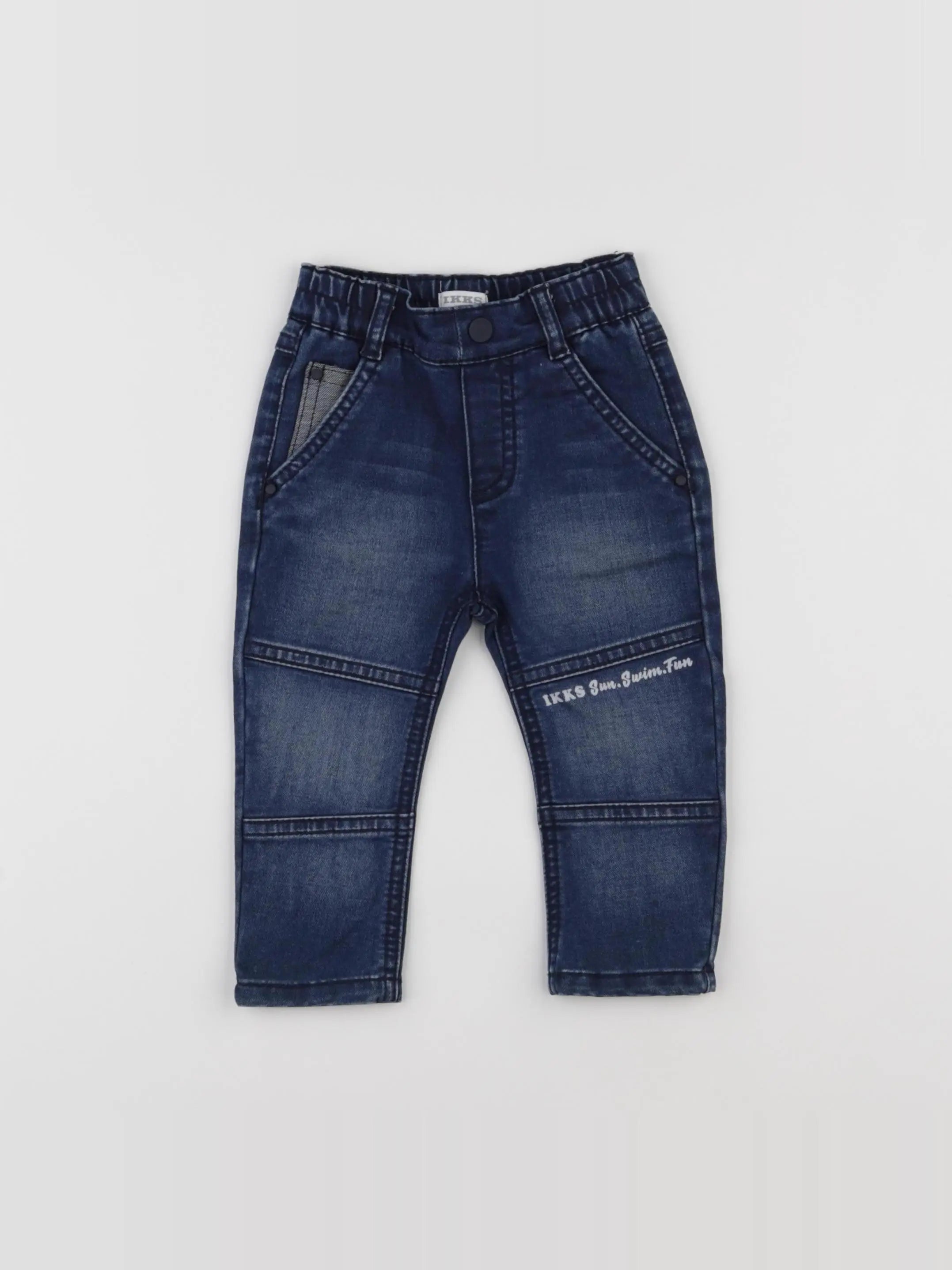 IKKS - jegging bleu - 12 mois