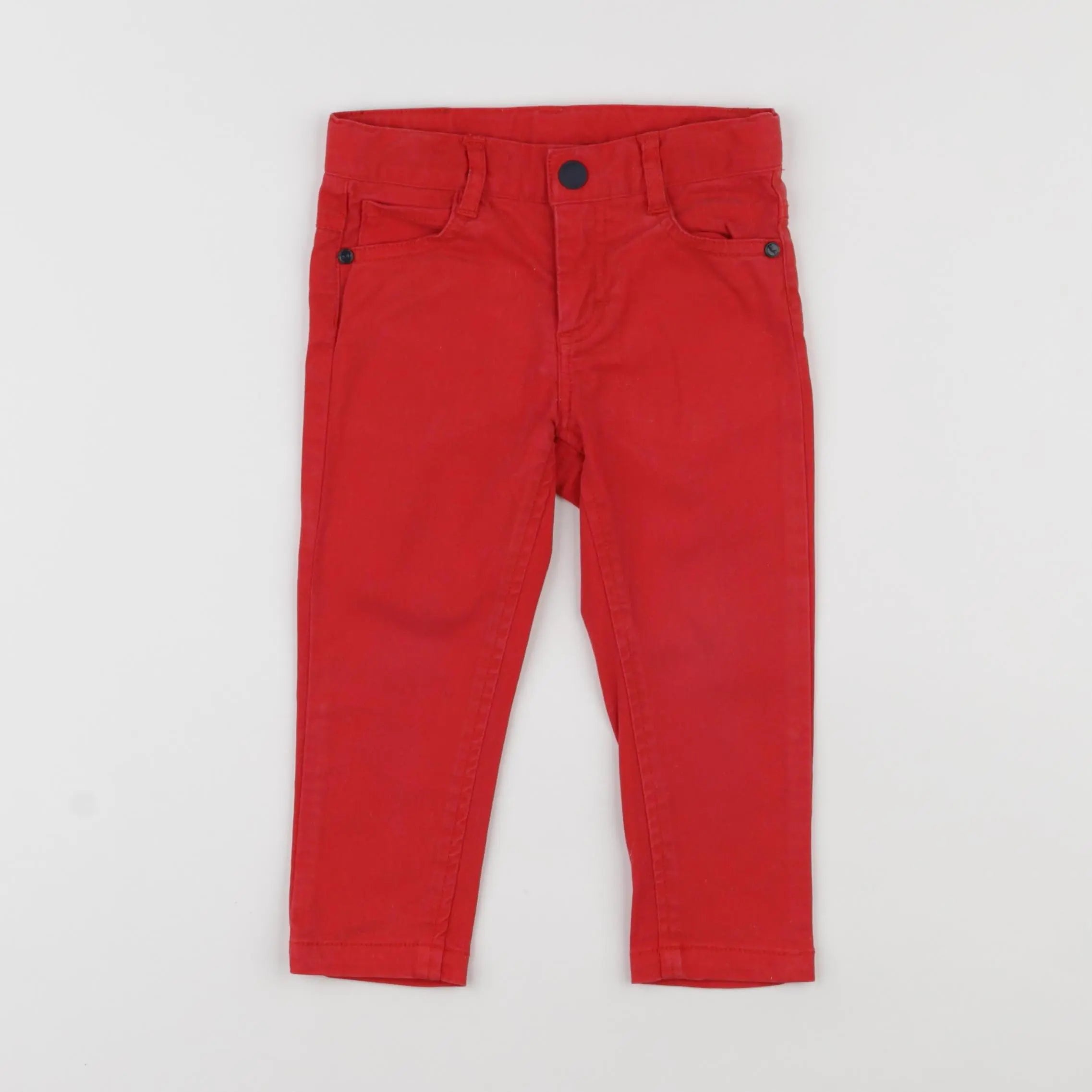 Jacadi - jean rouge - 18 mois