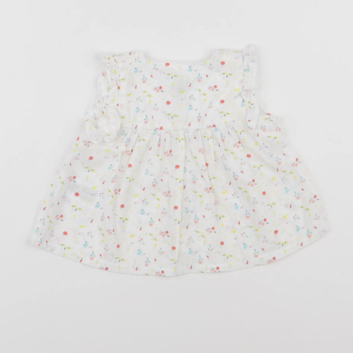 Petit Bateau - robe multicolore - 6 mois