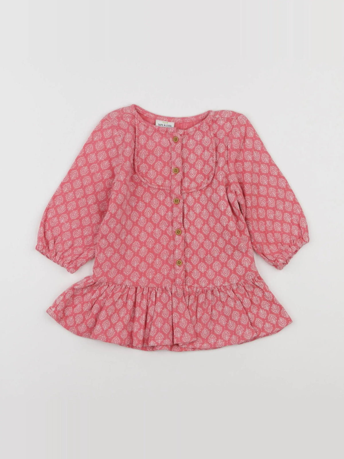 Tape à l'oeil - robe rose - 6 mois