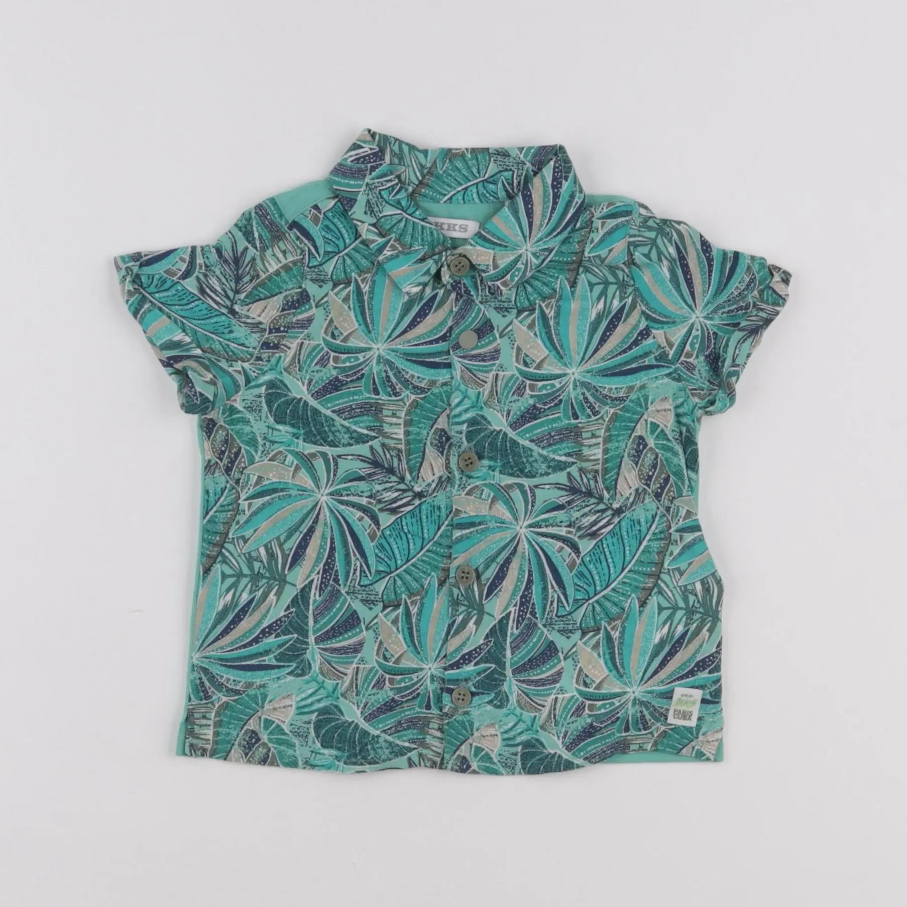 IKKS - chemise vert - 6 mois