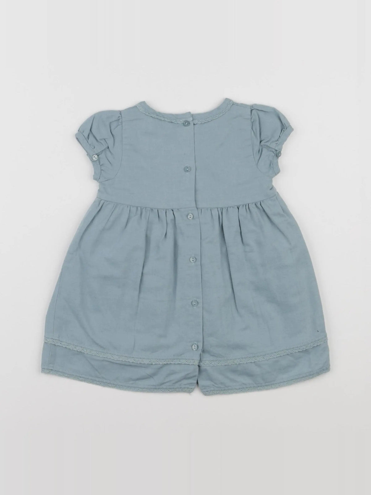 Cyrillus - robe bleu - 9 mois