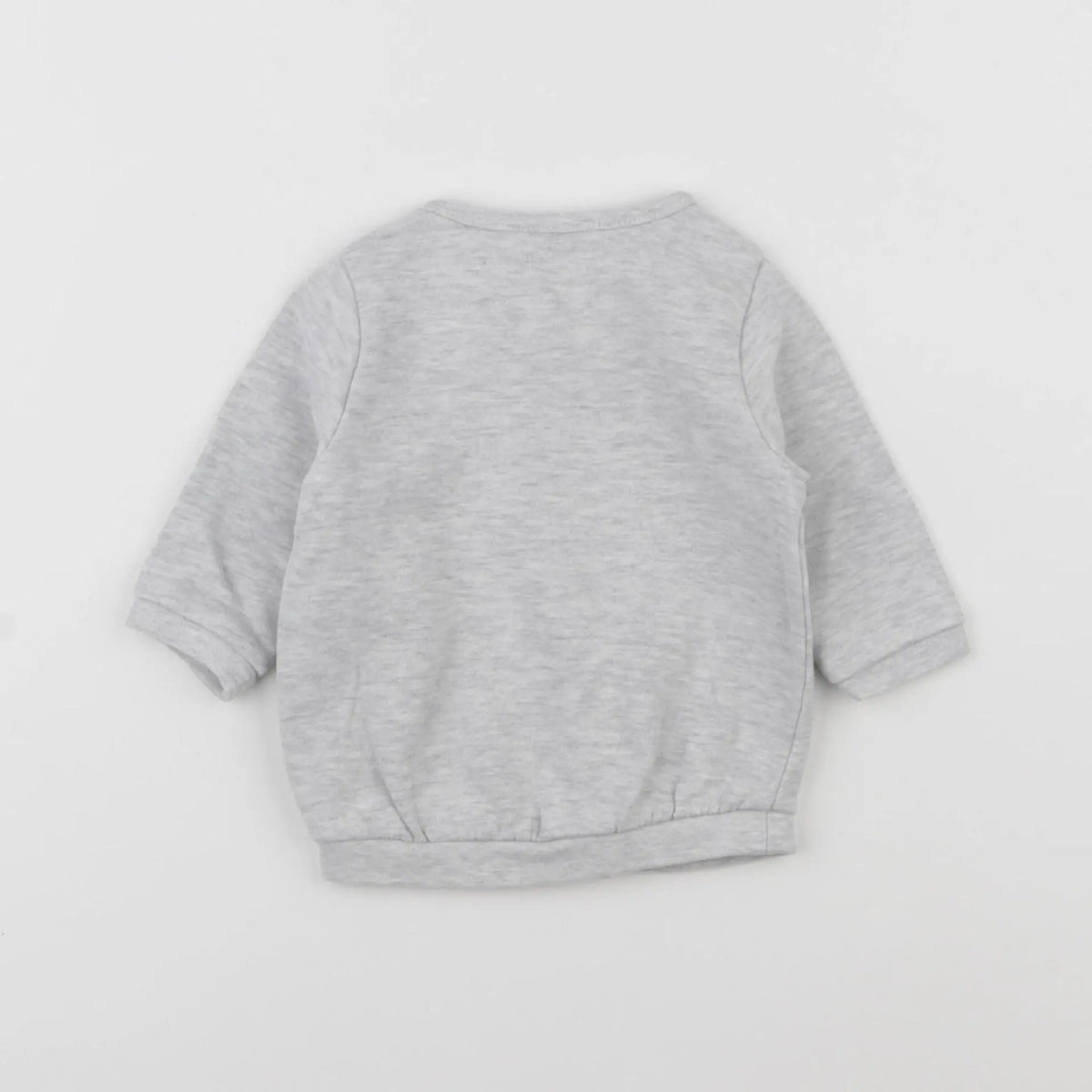 Vertbaudet - sweat gris - 3 mois