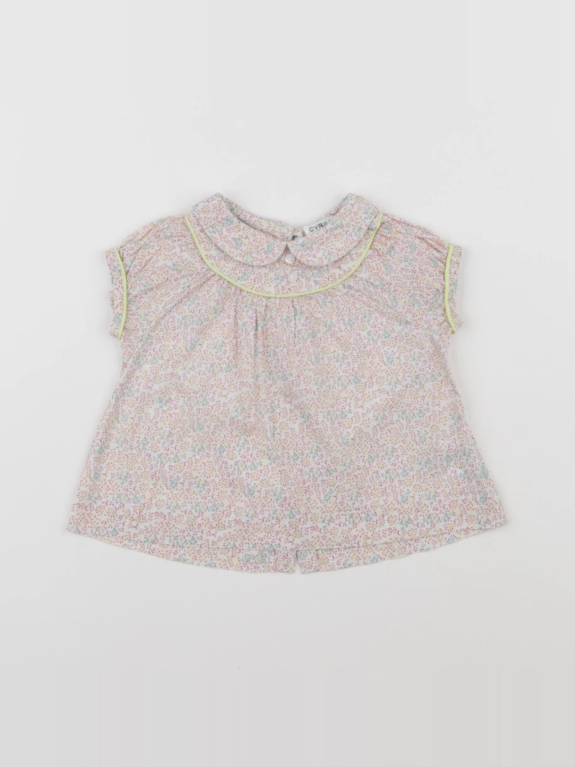 Cyrillus - blouse multicolore - 6 mois