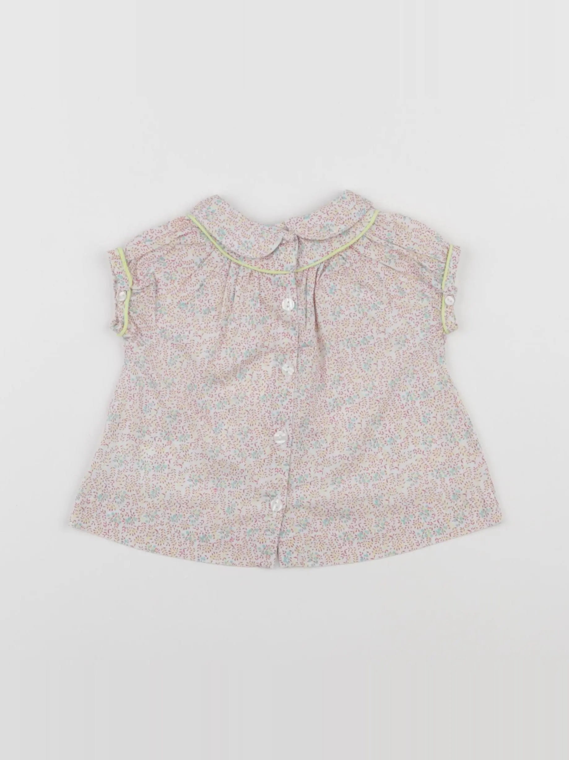 Cyrillus - blouse multicolore - 6 mois