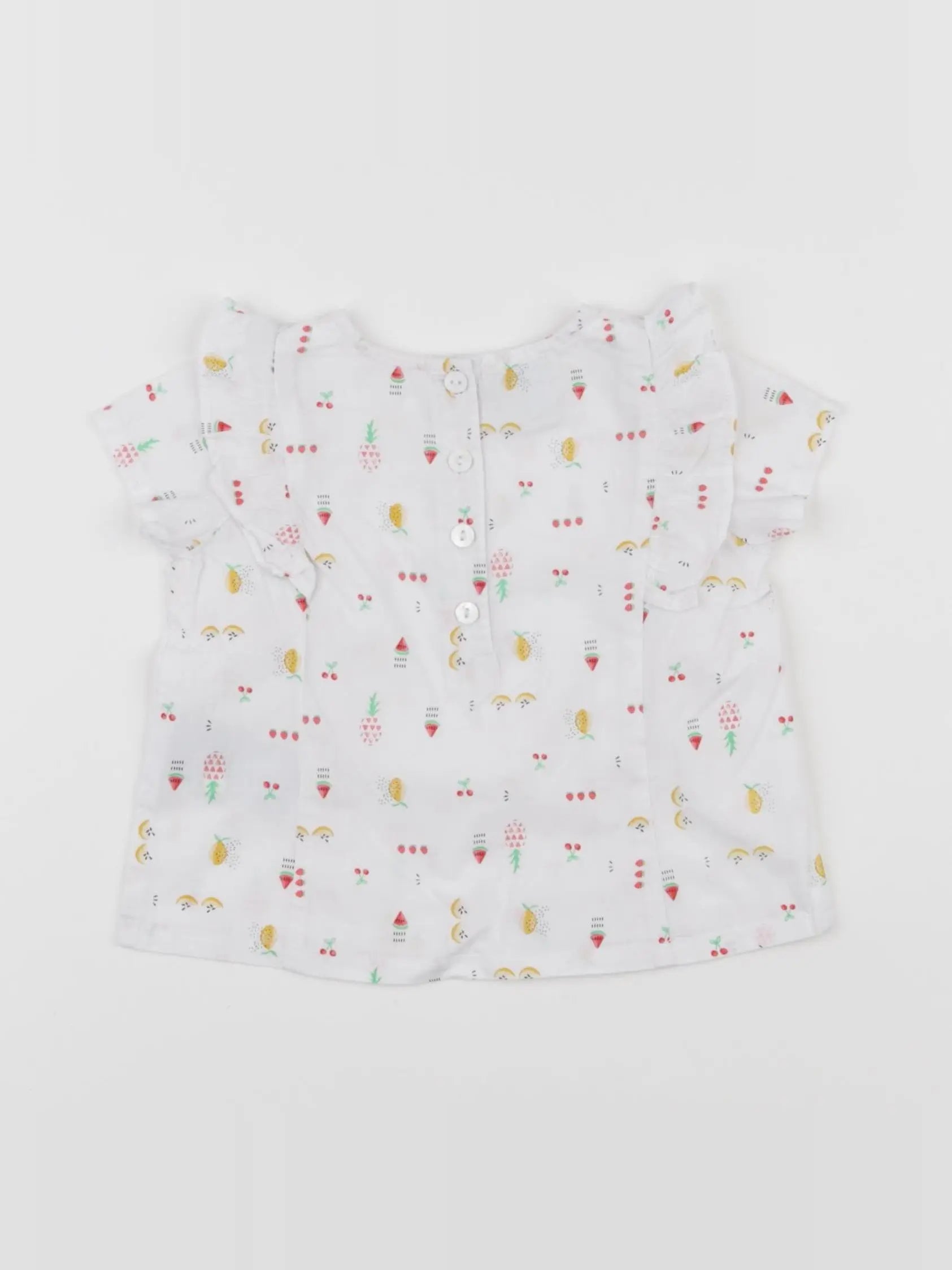 Cyrillus - blouse multicolore - 6 mois