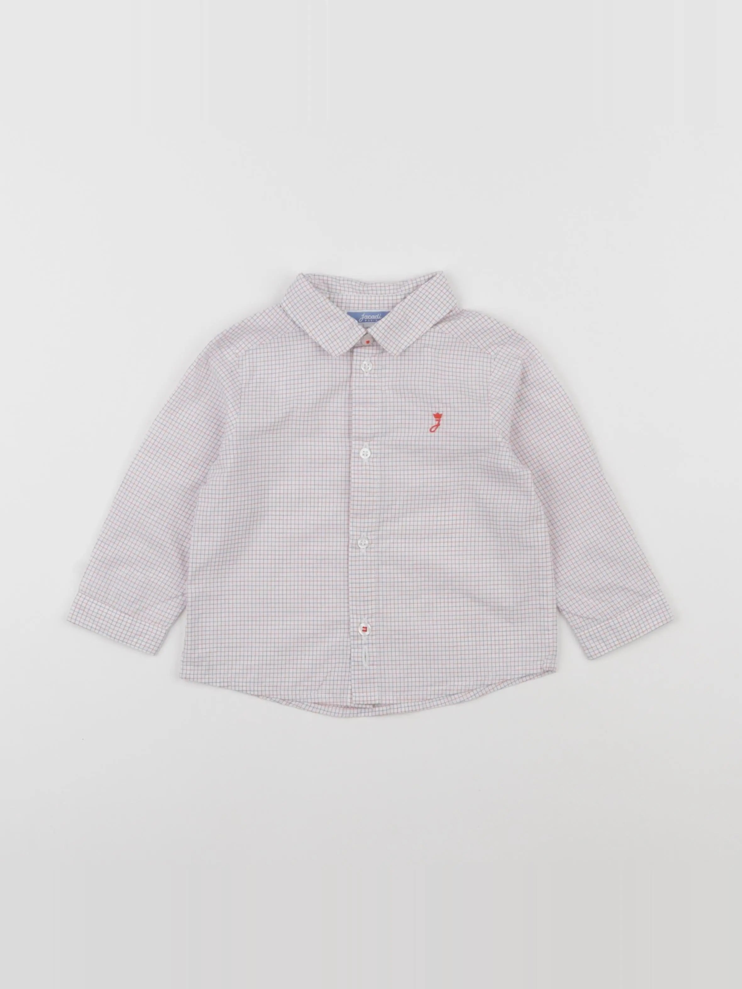Jacadi - chemise blanc - 12 mois