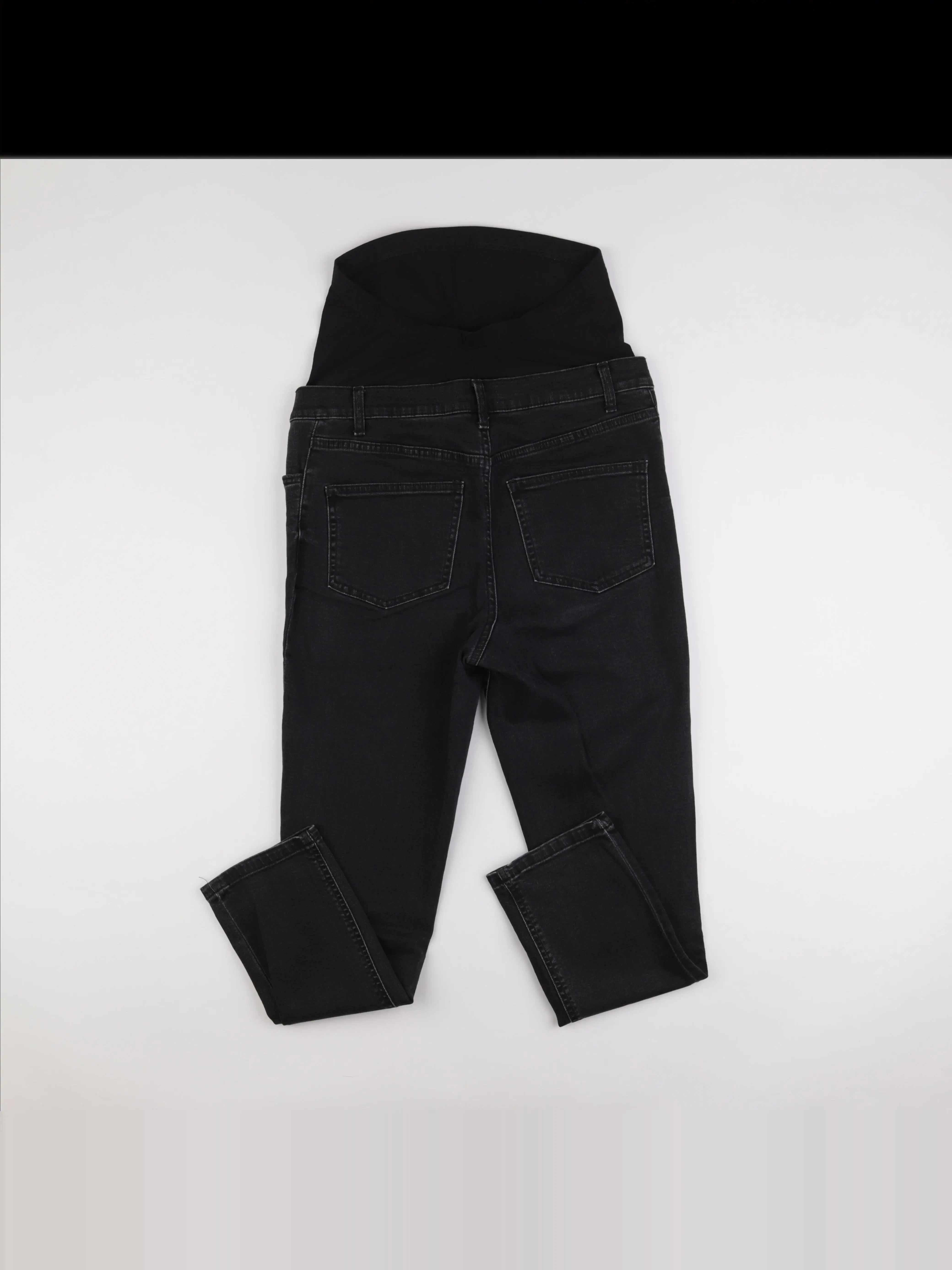 Asos - jean grossesse noir - 38