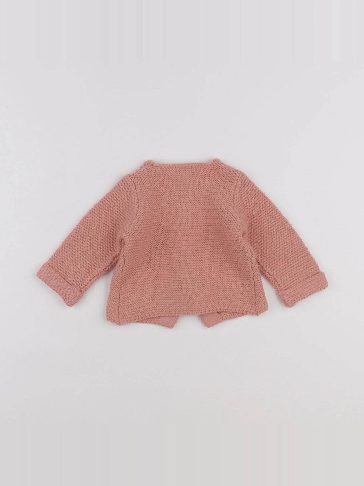 La Redoute - gilet rose - 3 mois