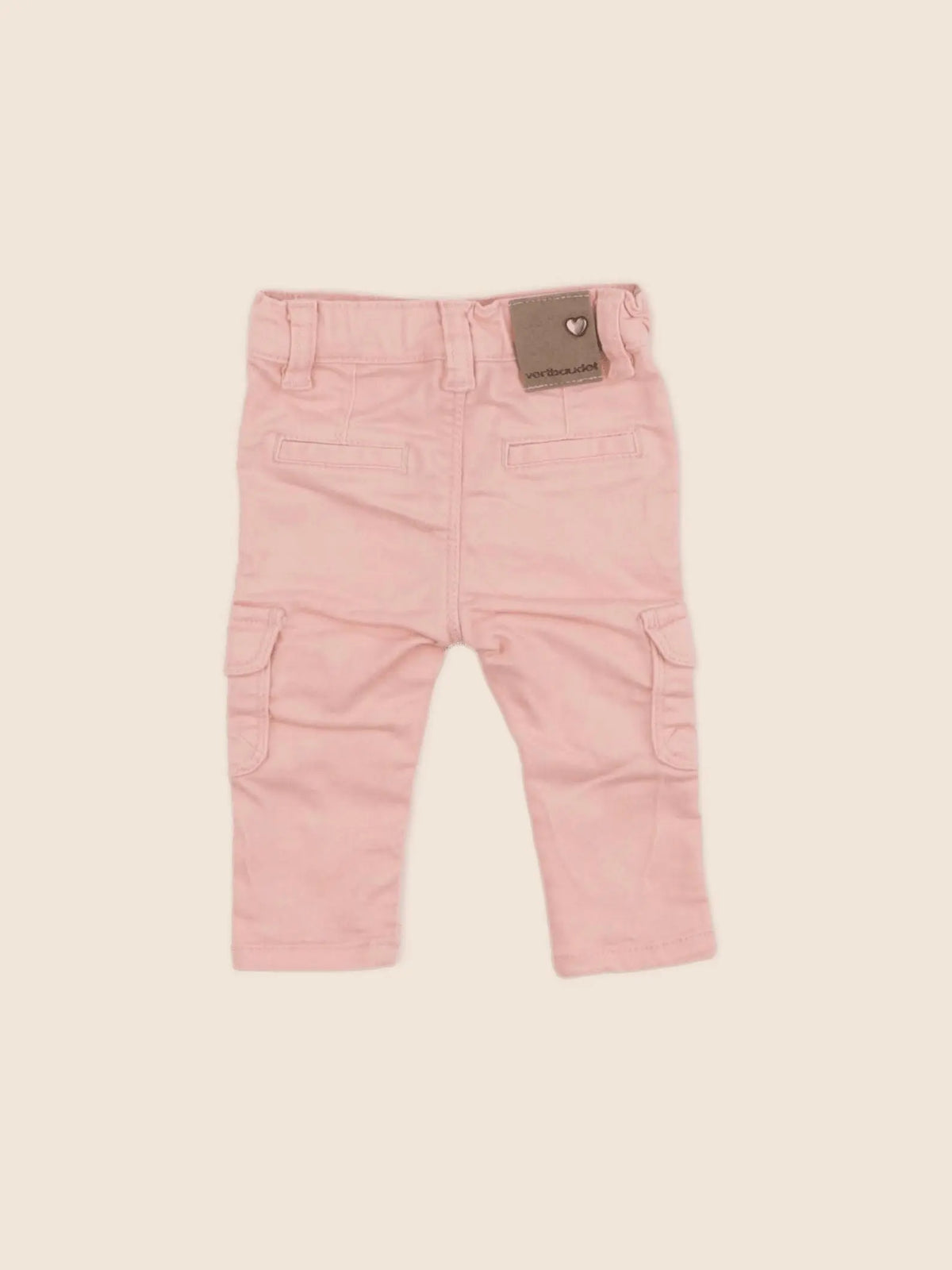 Vertbaudet - pantalon rose - 3 mois