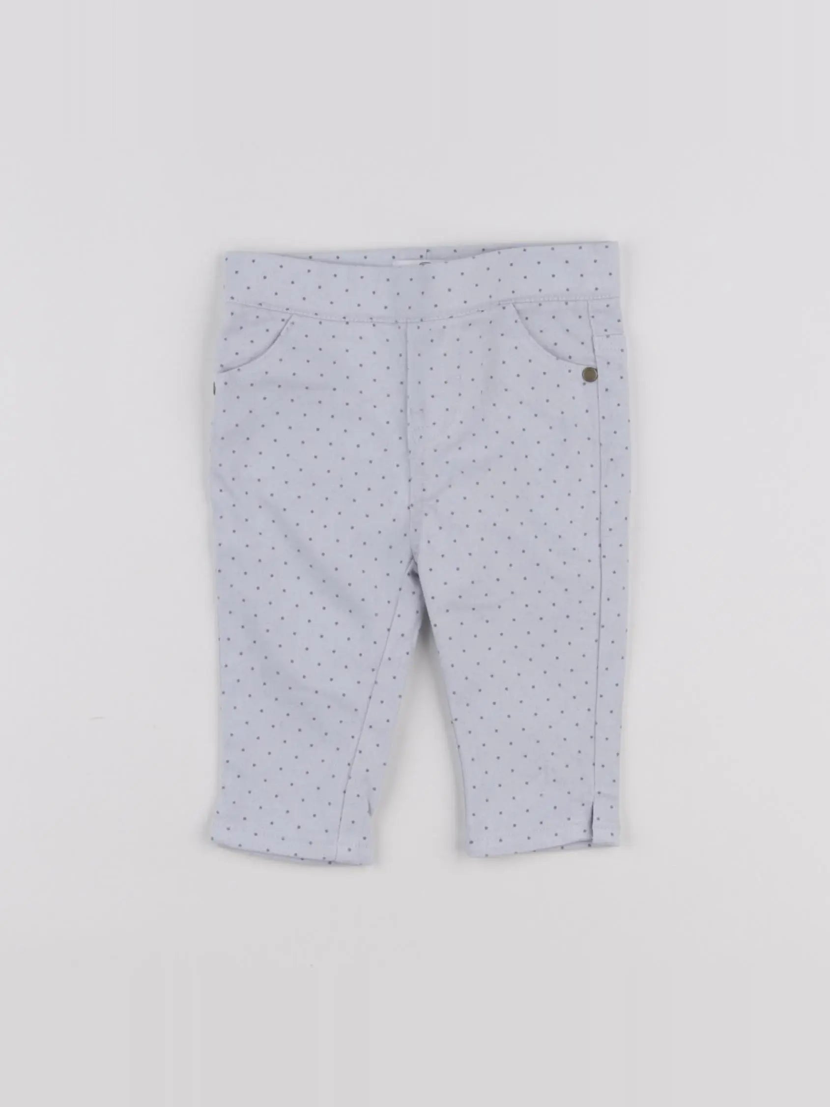 La Redoute - jegging gris - 3 mois