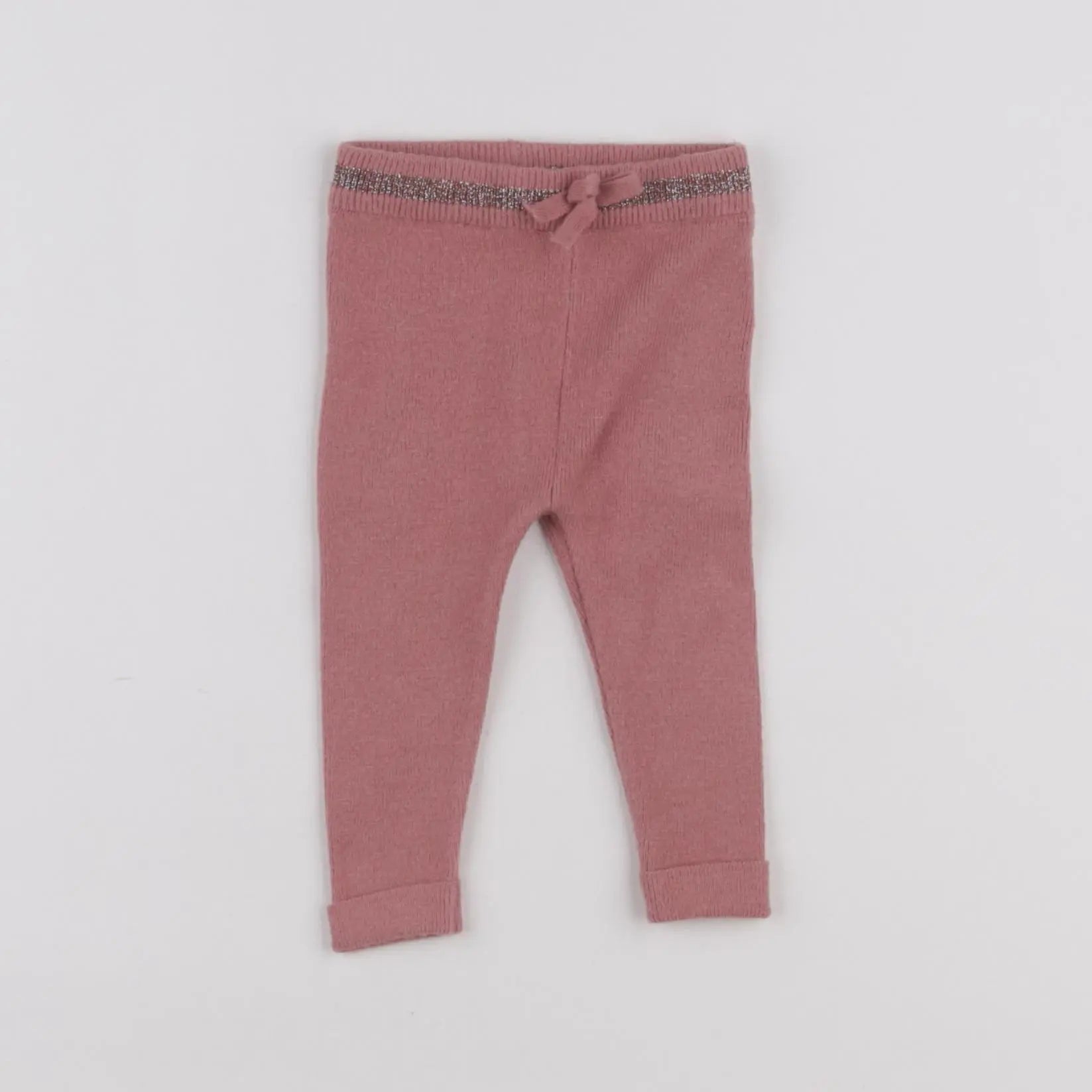 Vertbaudet - legging rose - 3 mois