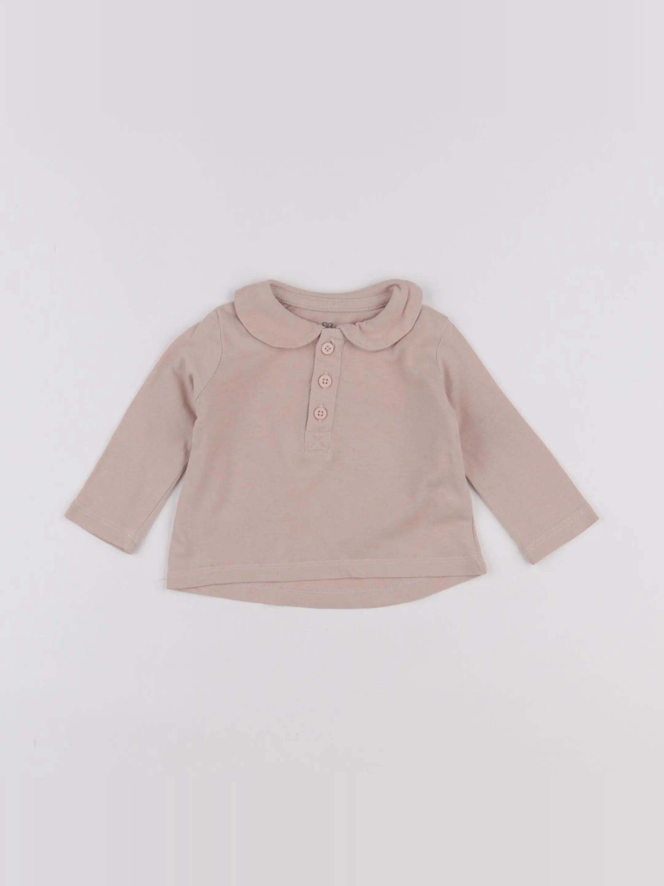 La Redoute - tee-shirt rose - 3 mois