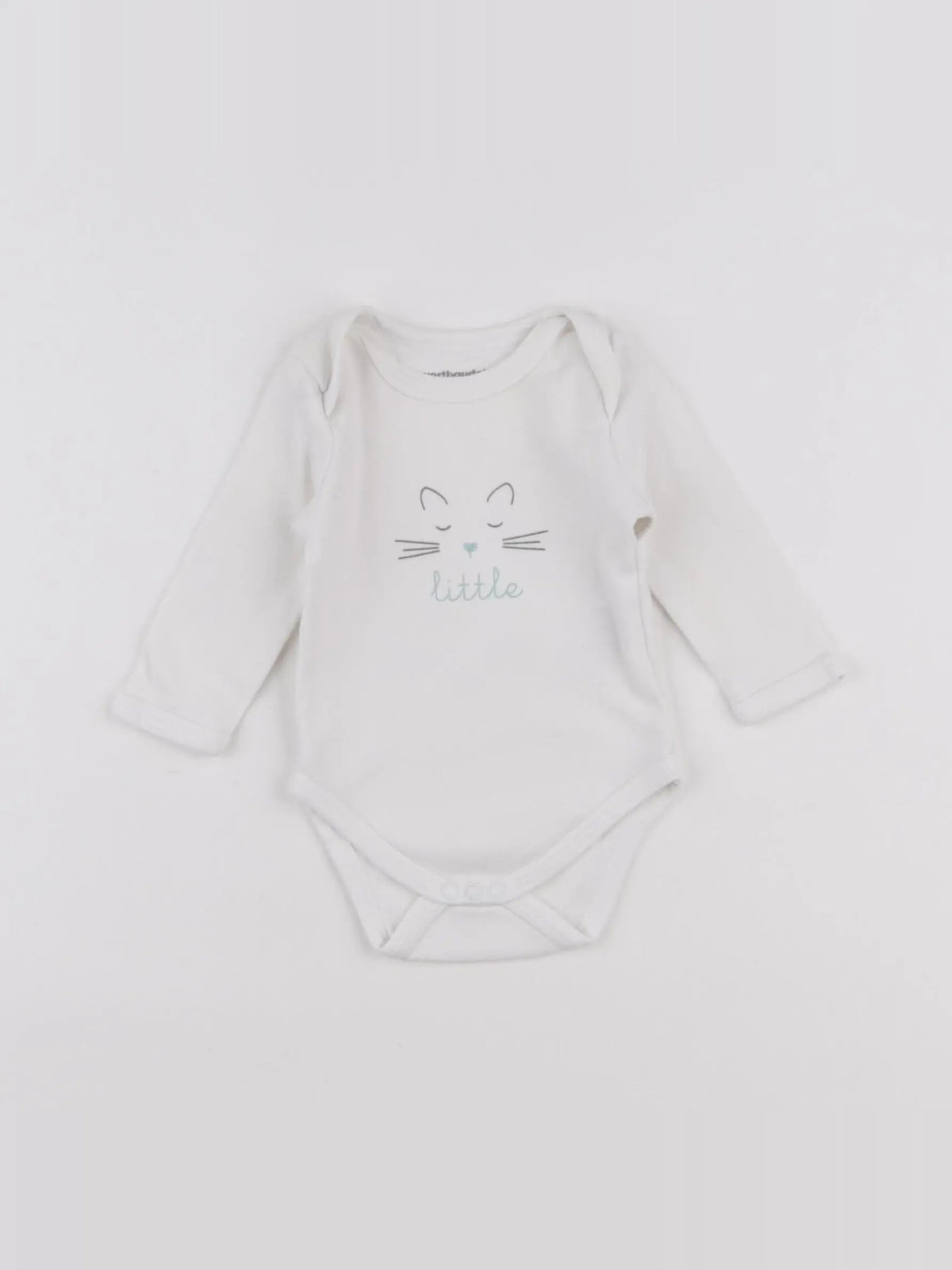 Vertbaudet - body blanc - 3 mois