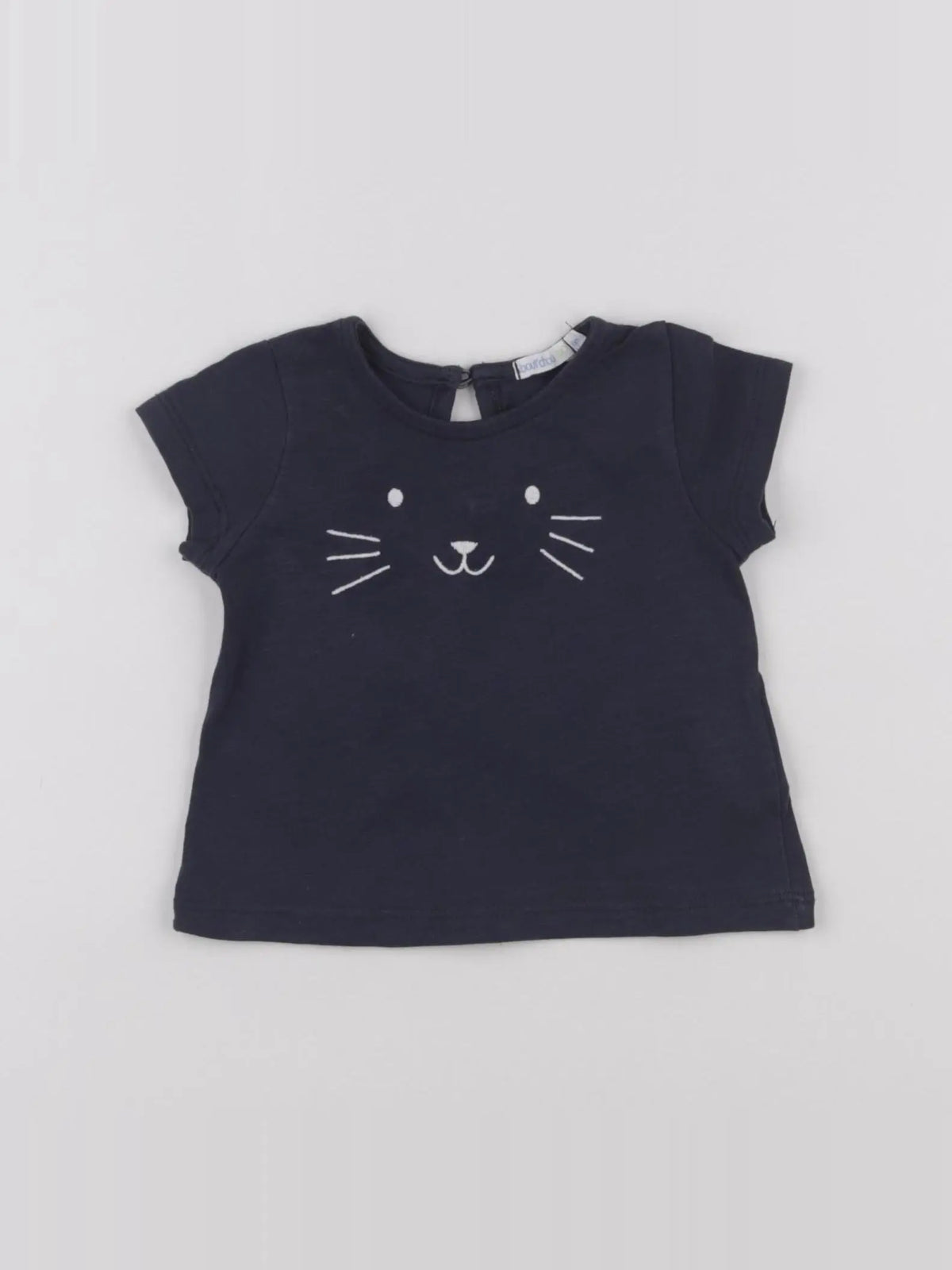 Boutchou - tee-shirt bleu - 6 mois