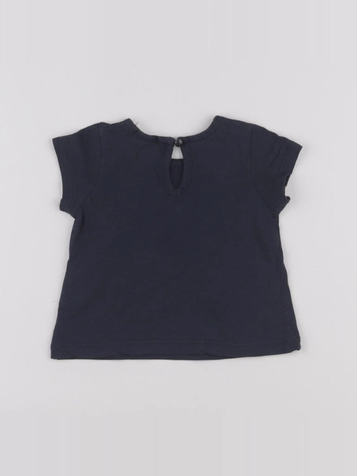 Boutchou - tee-shirt bleu - 6 mois