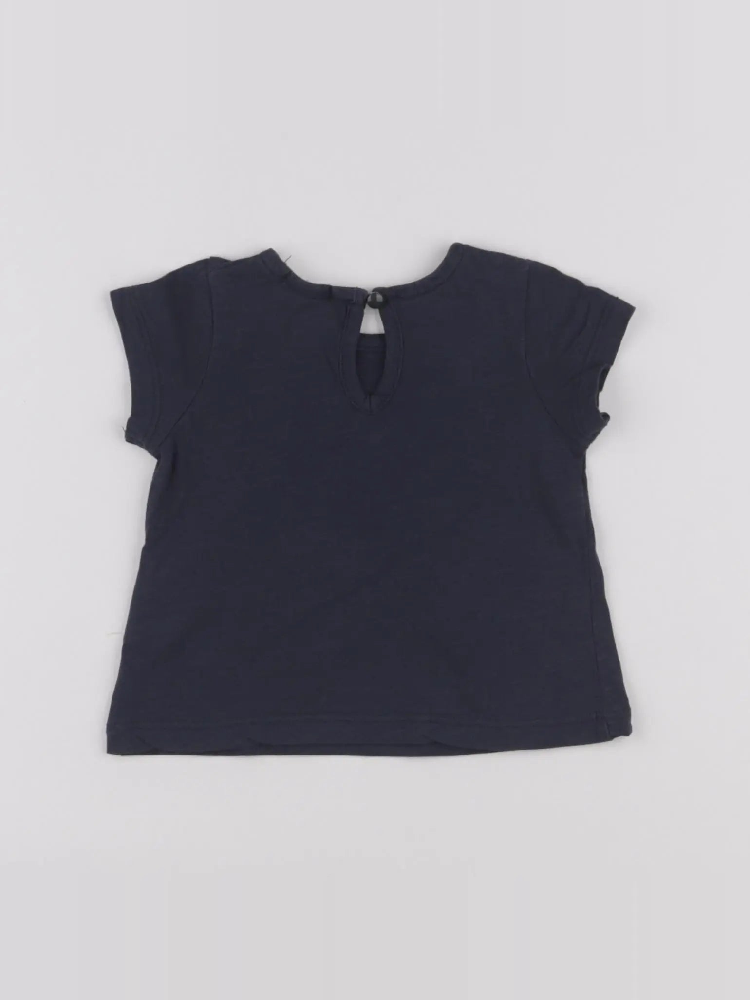Boutchou - tee-shirt bleu - 6 mois
