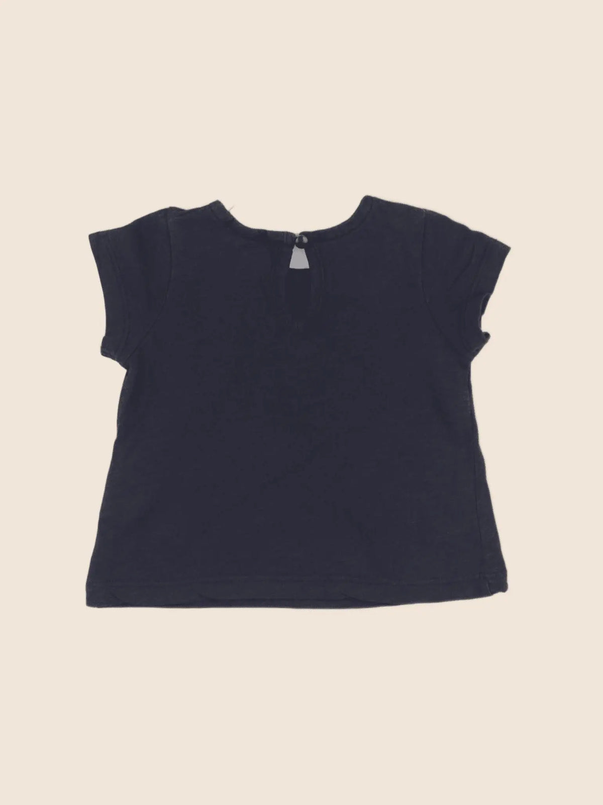 Boutchou - tee-shirt bleu - 6 mois