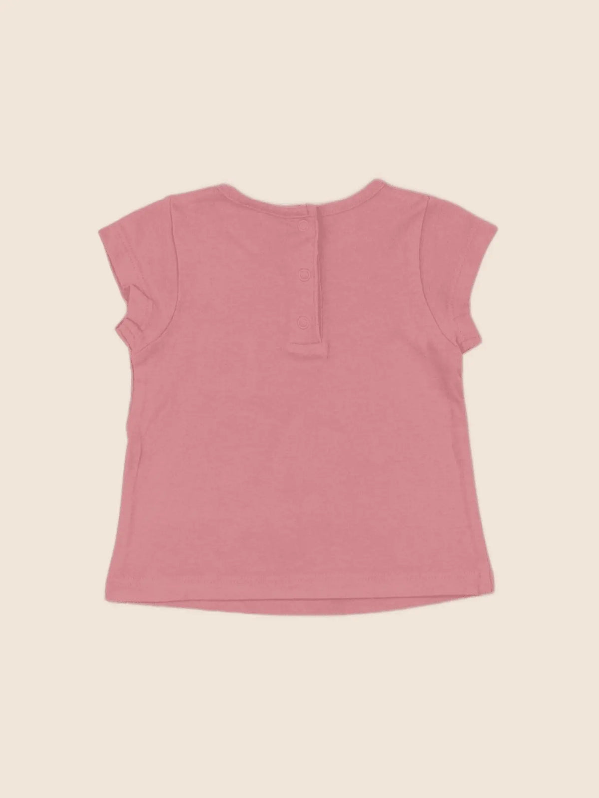 Tape à l'oeil - tee-shirt rose - 3 mois