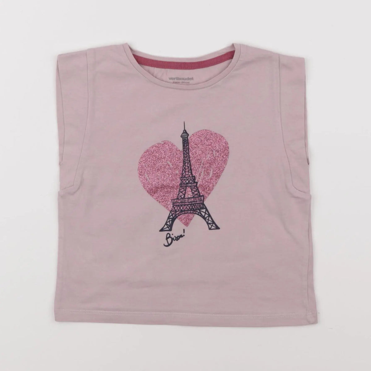 Vertbaudet - débardeur violet - 2 ans